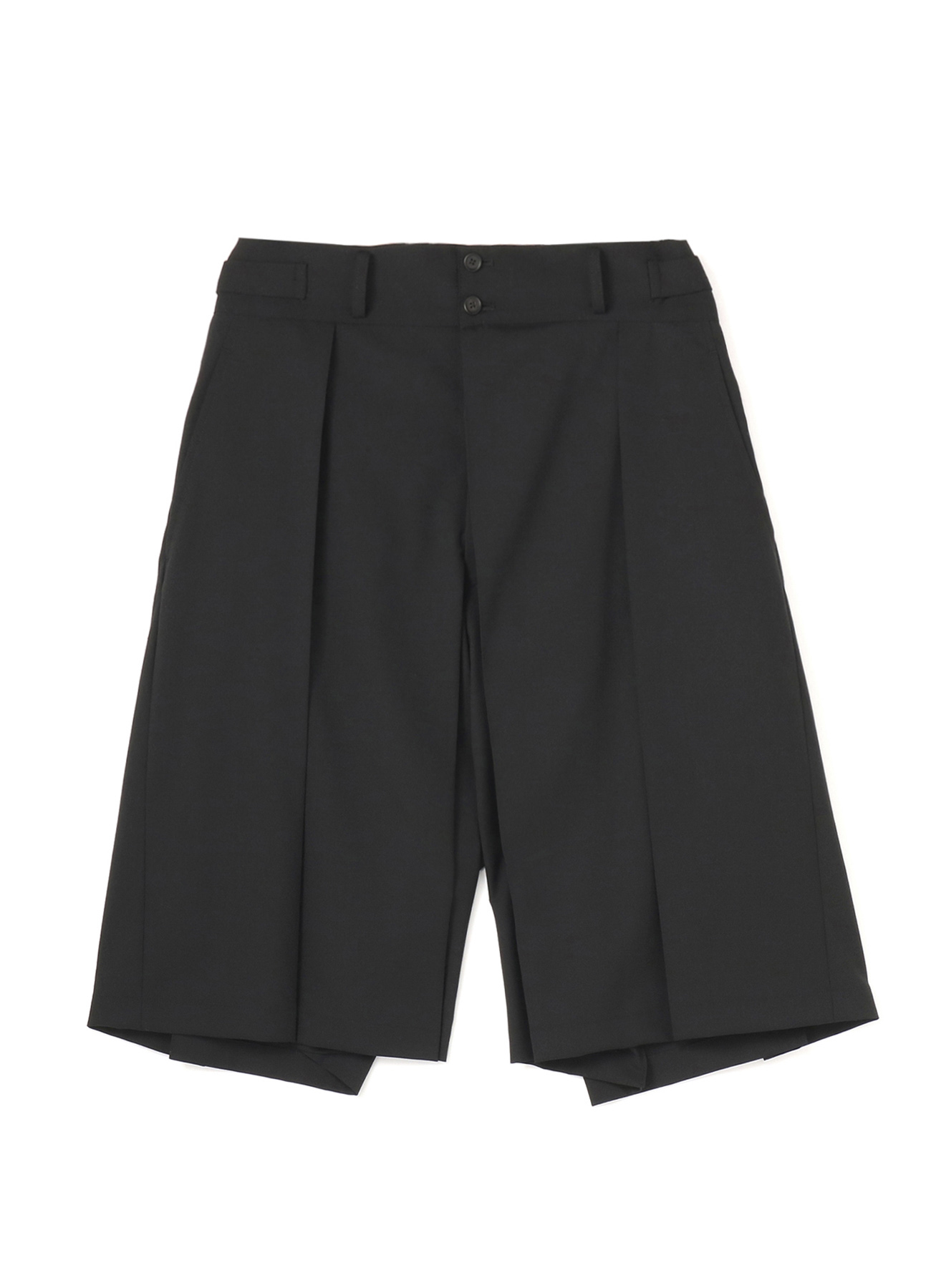 T/W Tropical Wide Pleated 6-quarter-length Pants