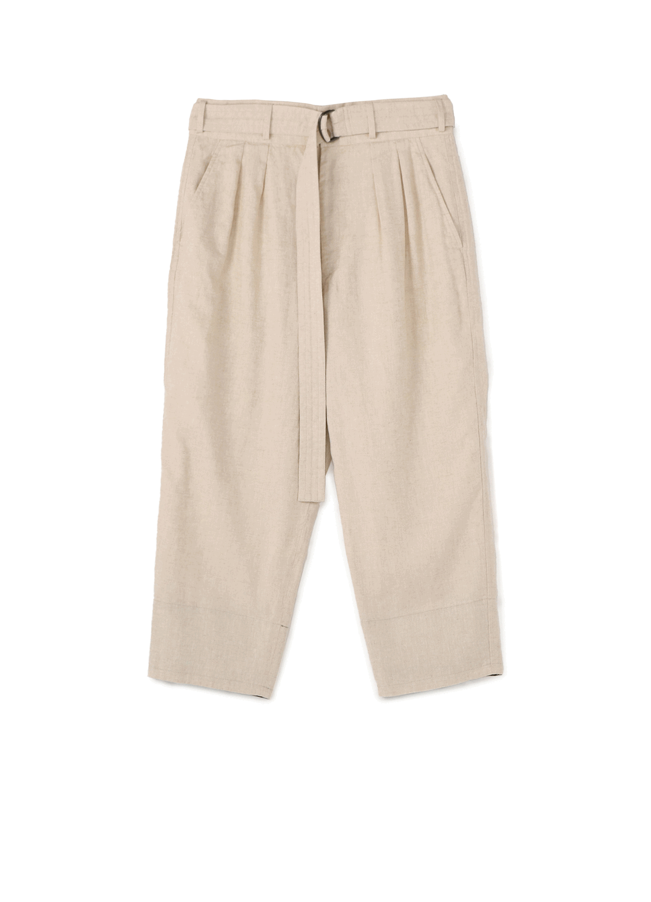 Li/C Washer Twill Tie Dye 2-Tuck Tapered Belt Pants