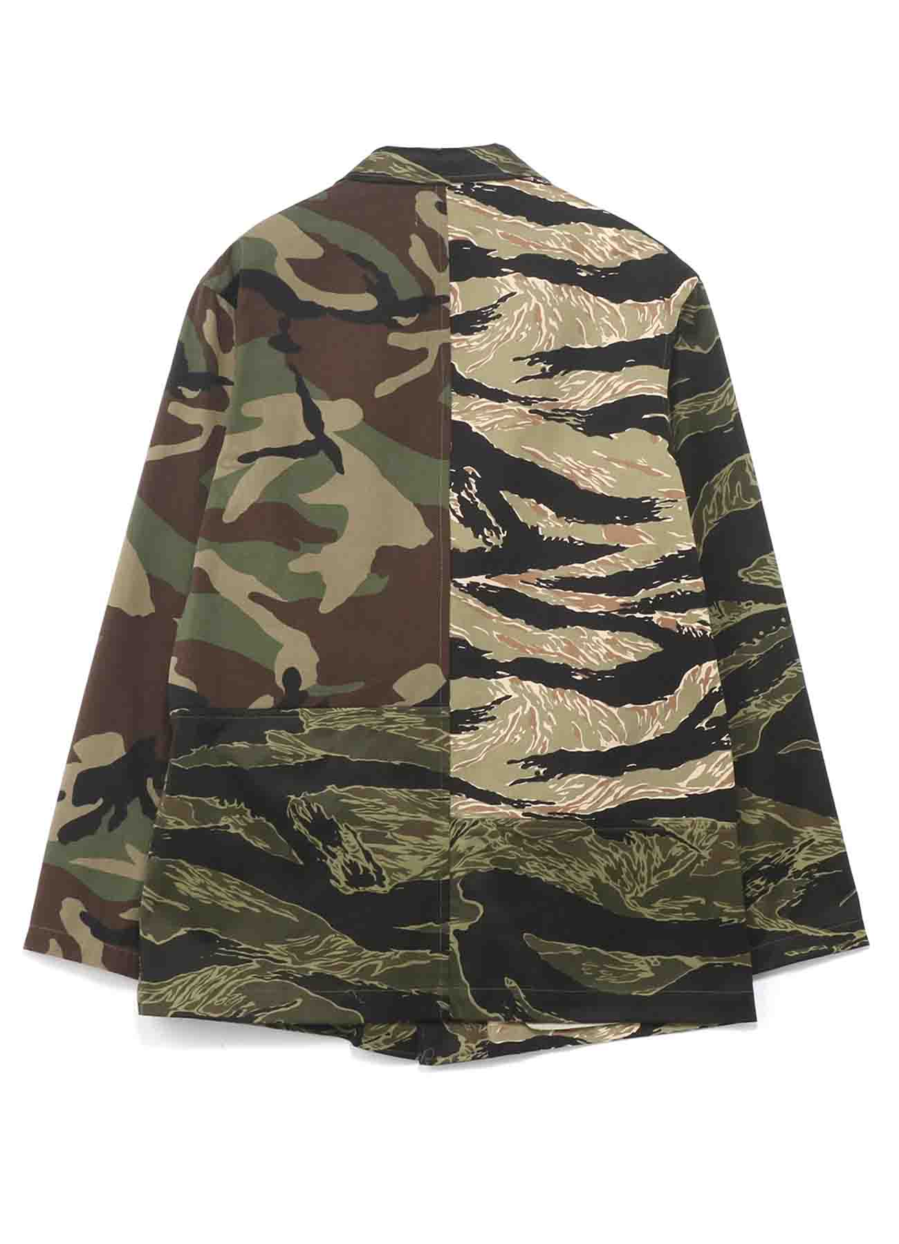 CRAZY CAMOUFLAGE 3BS TAILORED SHIRT JACKET