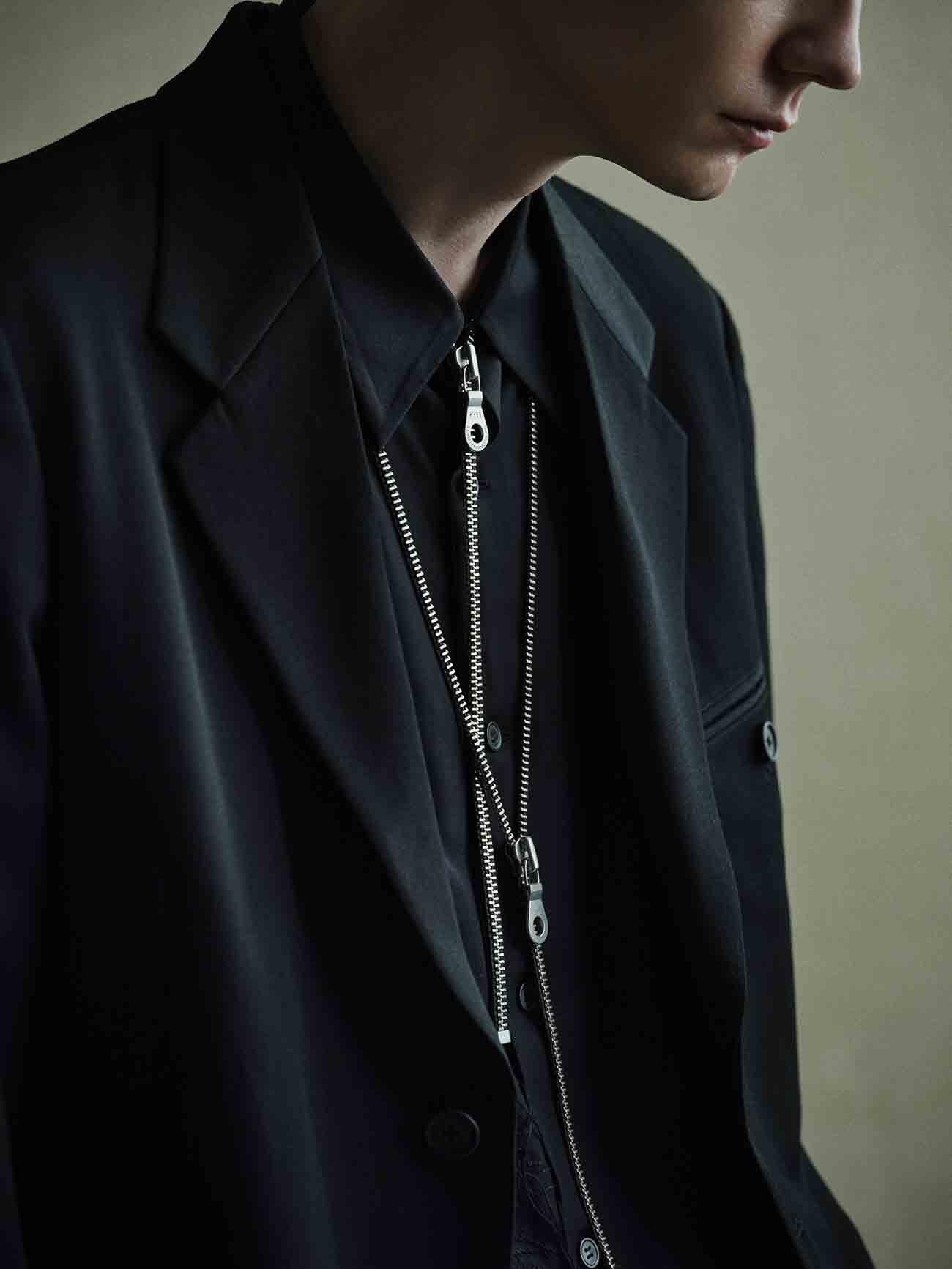 LAYERED ZIPPER NECKLACE