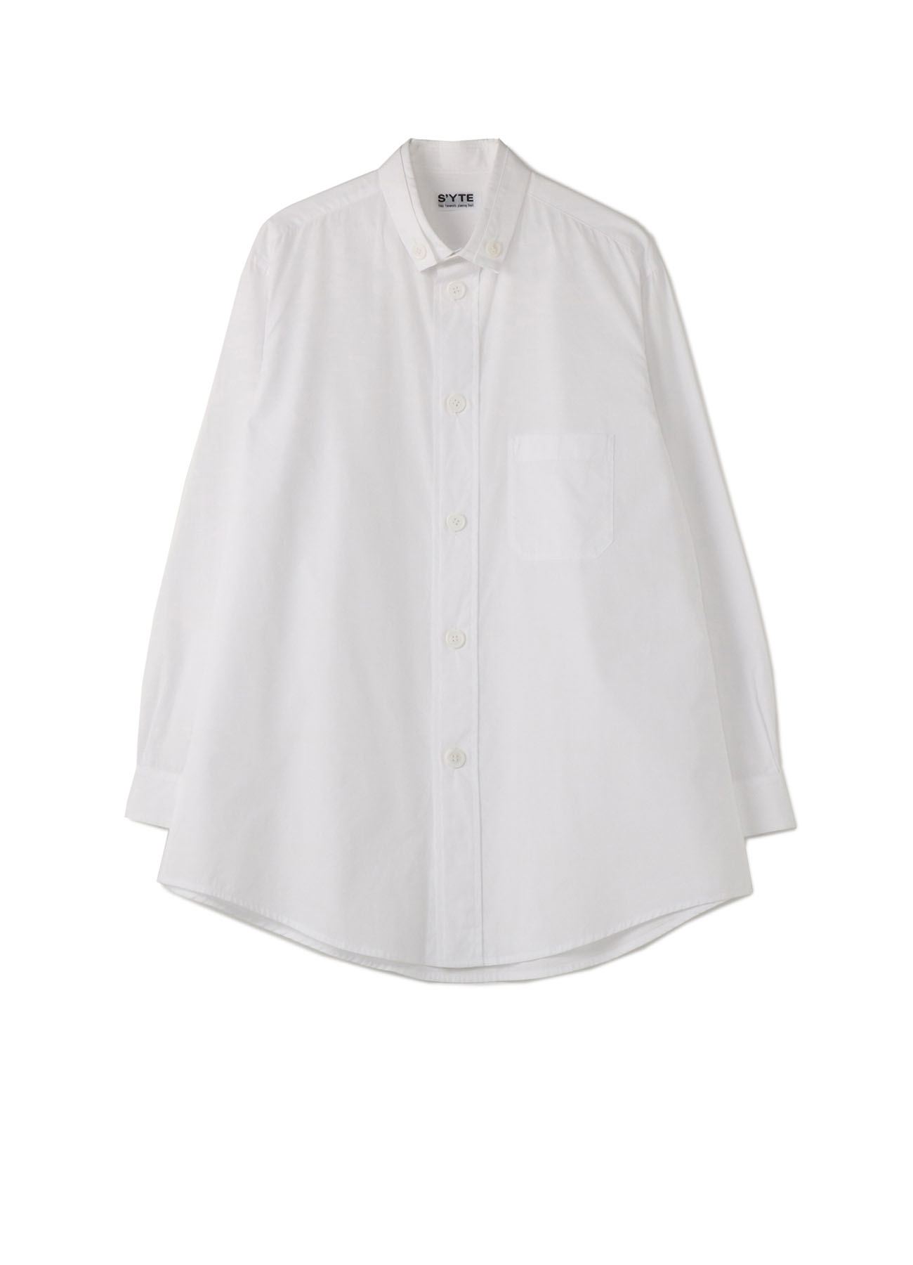 100/2 Broad Large Button Placket Shirt