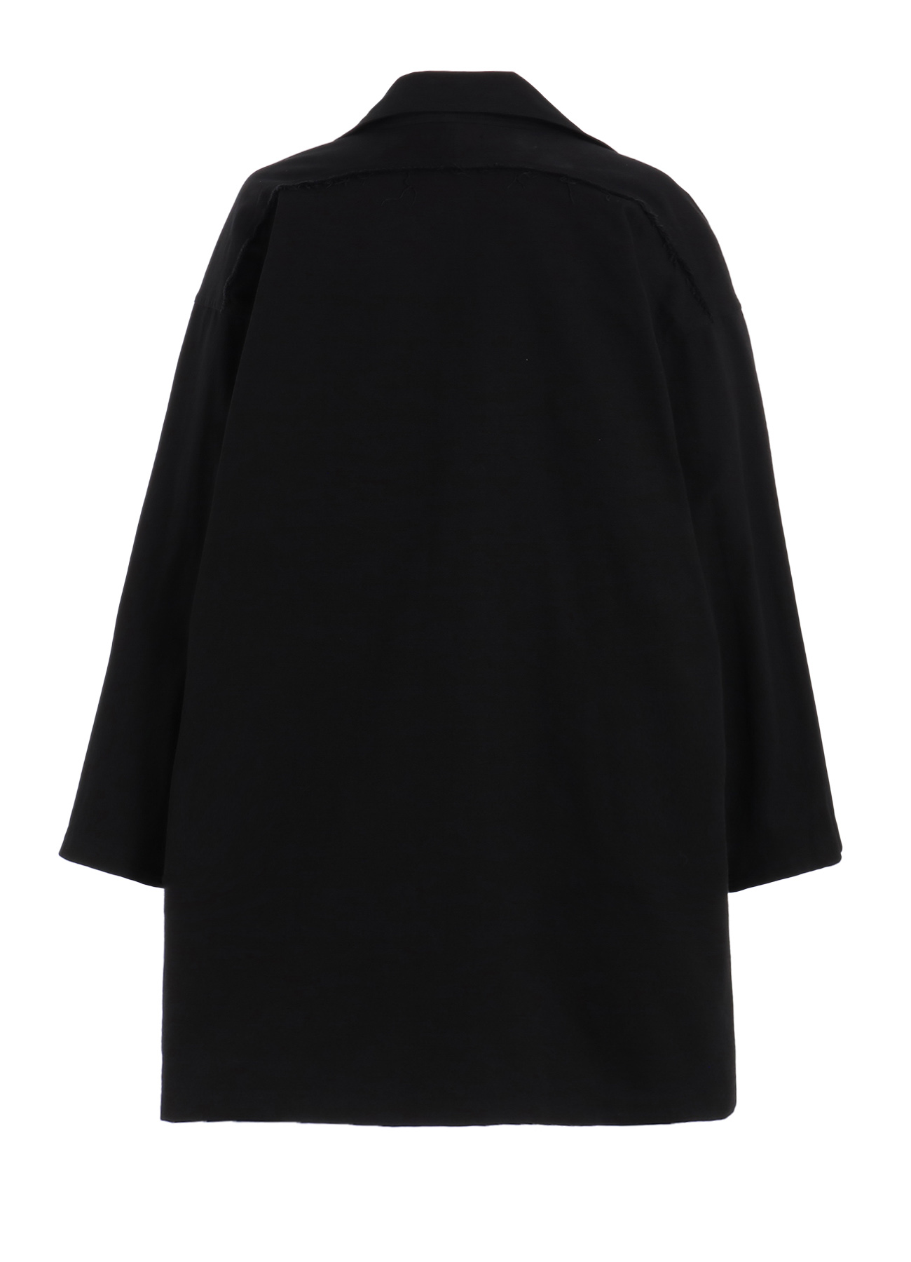 COTTON DRILL CUT-OUT DRAPE COAT