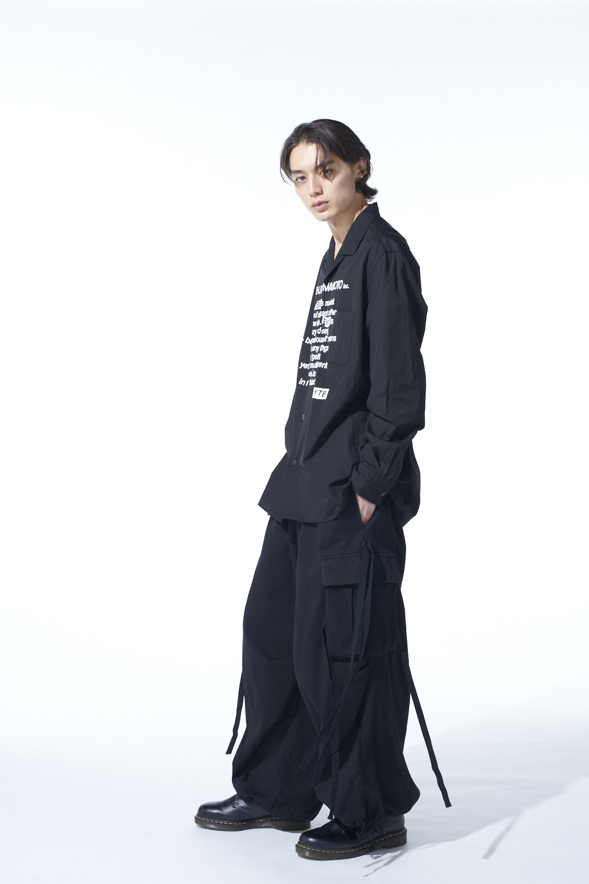 COTTON DRILL ARMY TECHNO PANTS