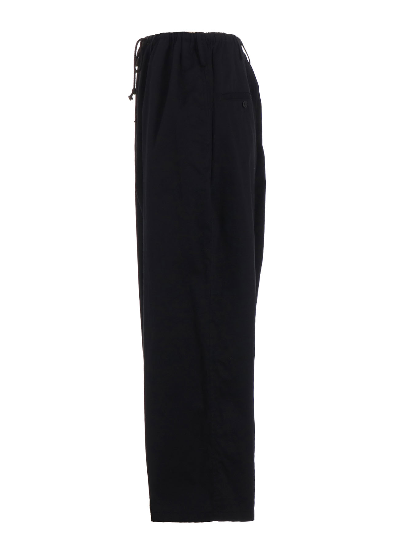 BAROQUE EMBROIDERY WAIST-STRING WIDE PANTS