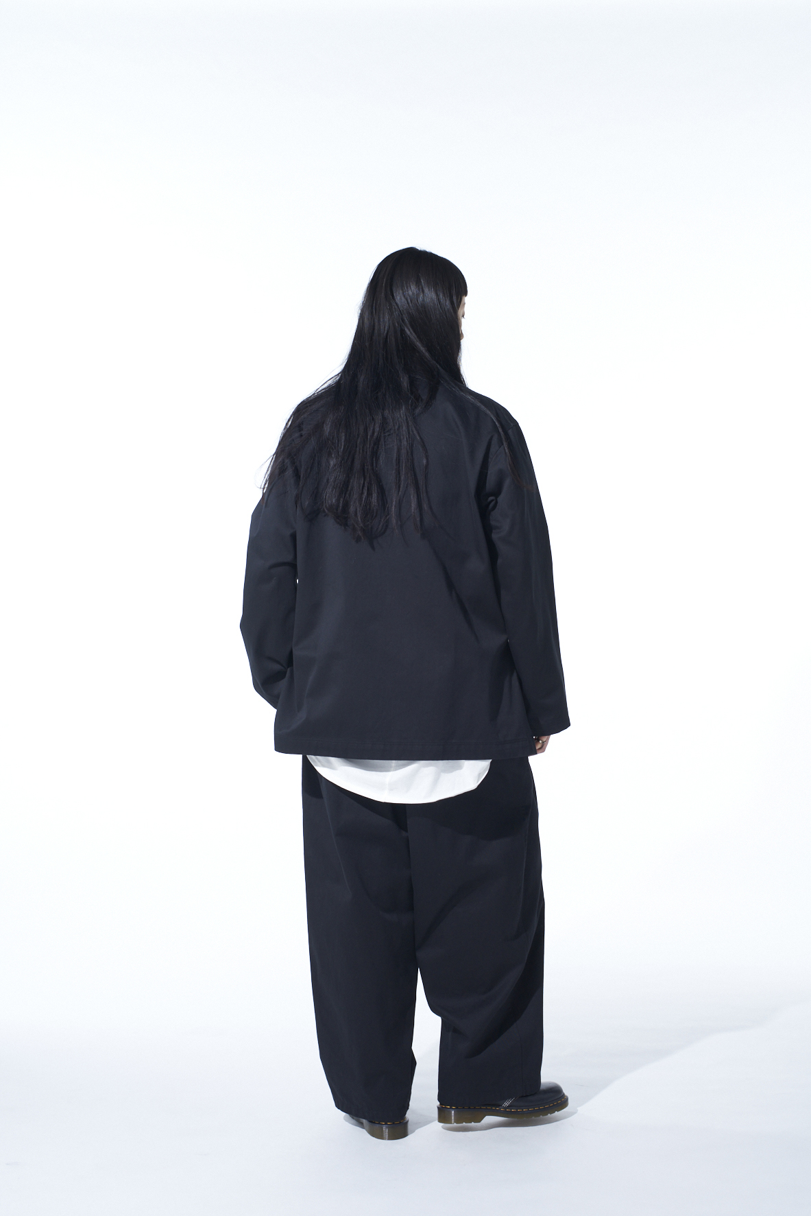 WEPON CLOTH WAIST-STRING WIDE PANTS