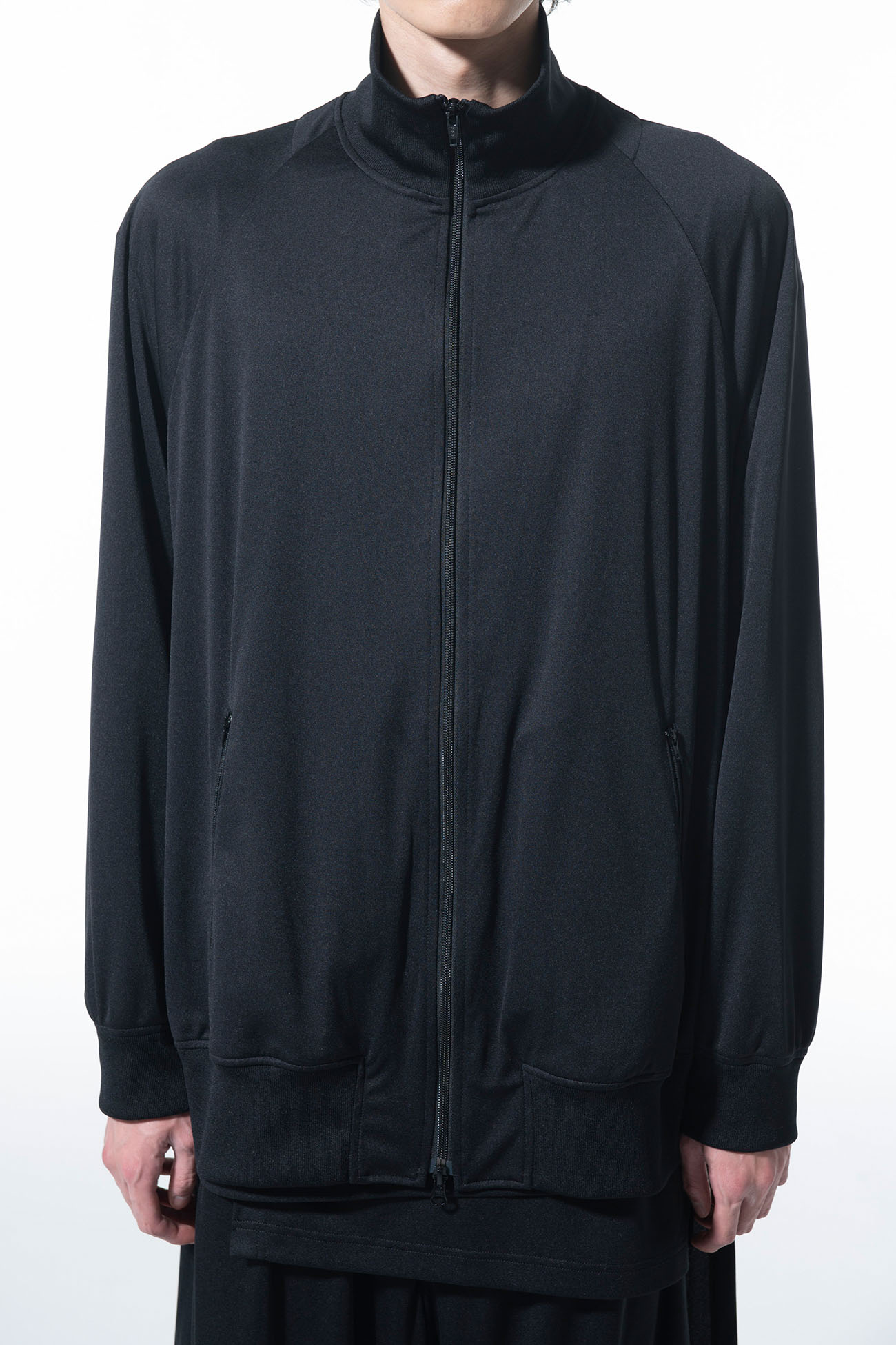 Thin Smooth Jersey Long Tail Track Jacket