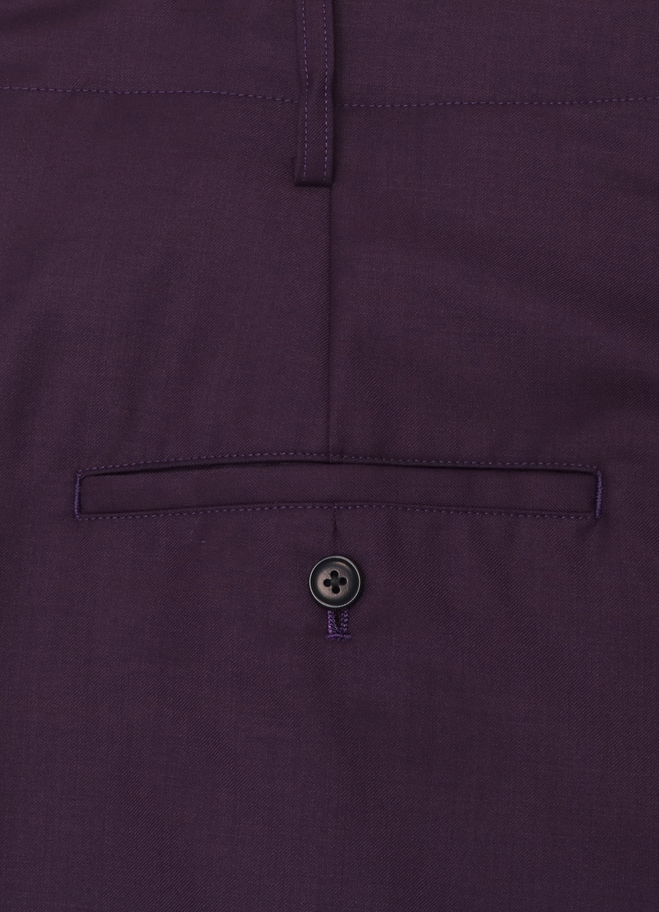 PE/RY CLEAR TWILL 2-TUCK WIDE STRAIGHT PANTS