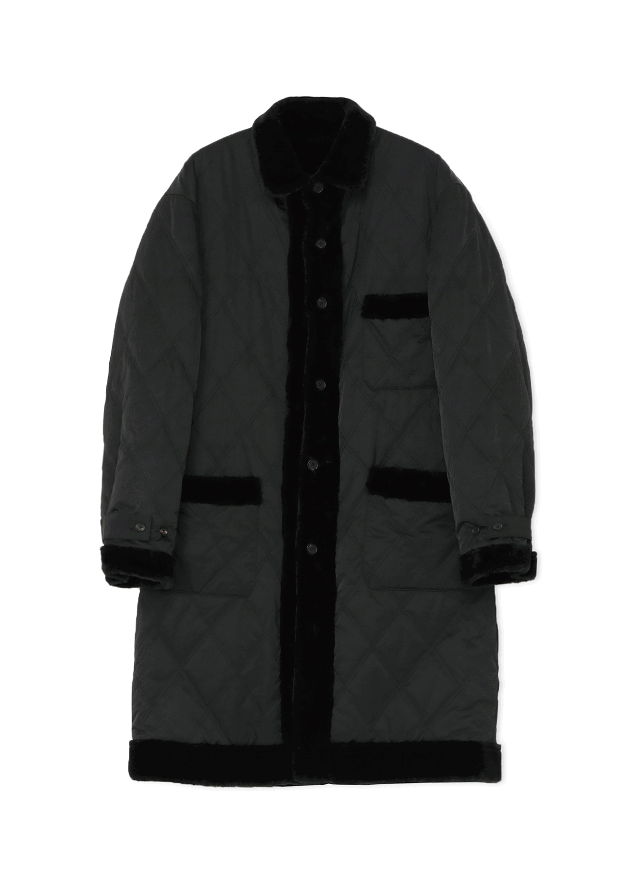 REVERSIBLE QUILTED COAT