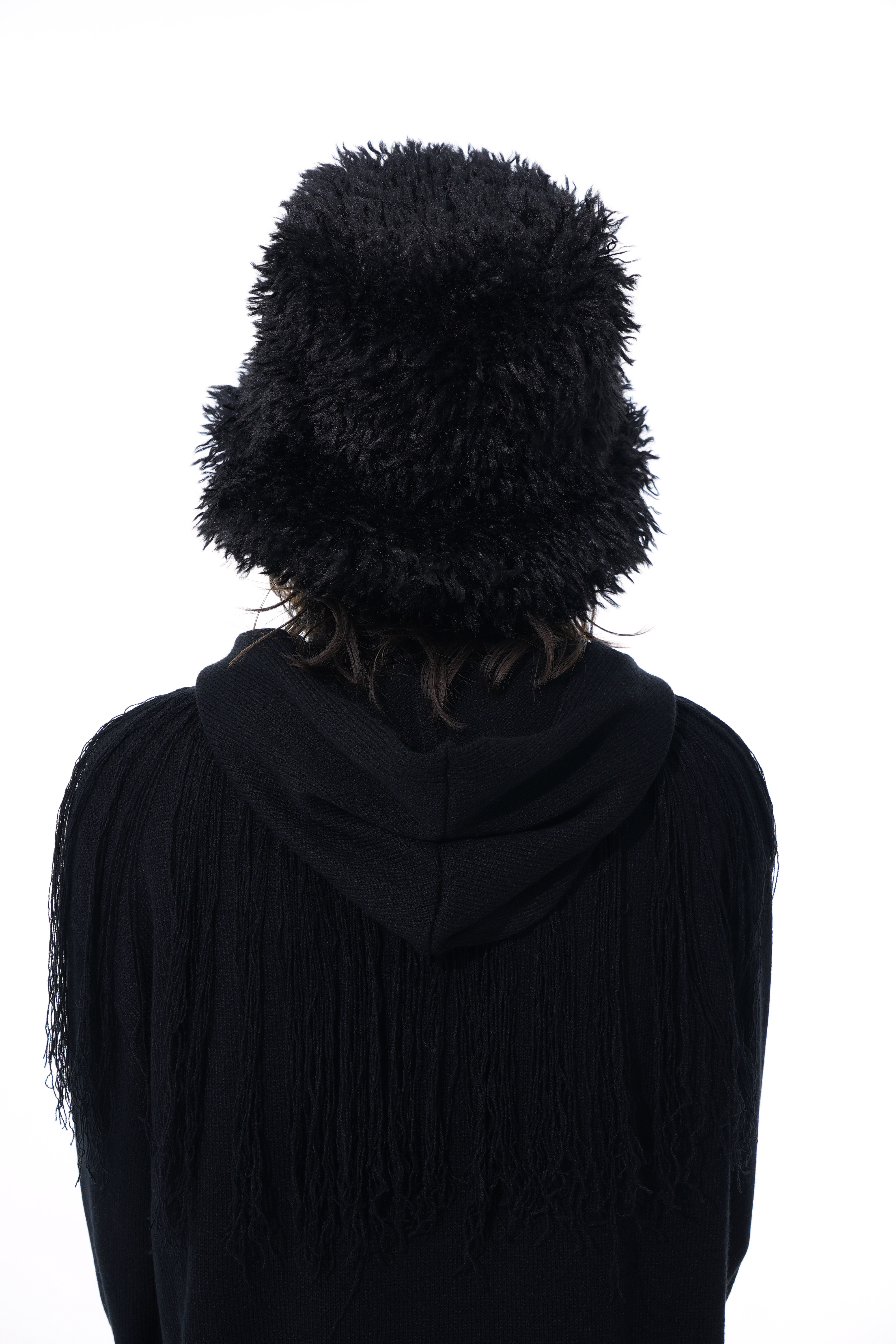 Pe/Poodle Fur Bowler Hat