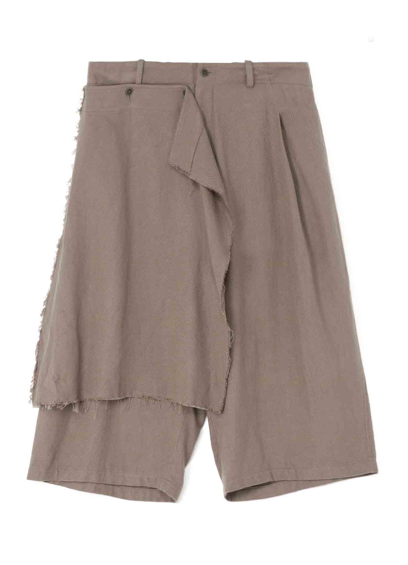 C/Ry Linen-blend Kalze Front Cover Detachable Pants