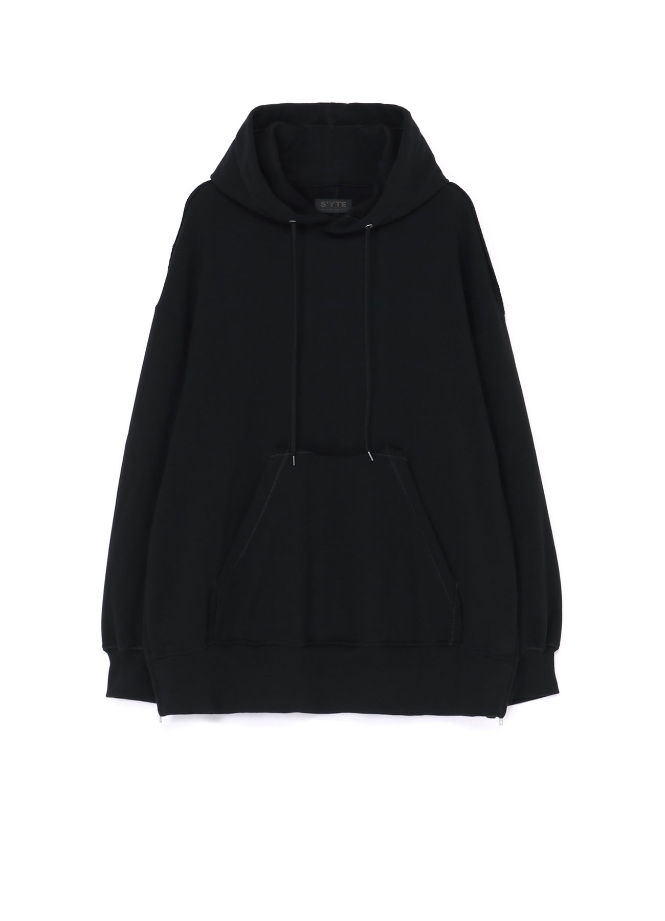 French Terry Side Zip Hoodie