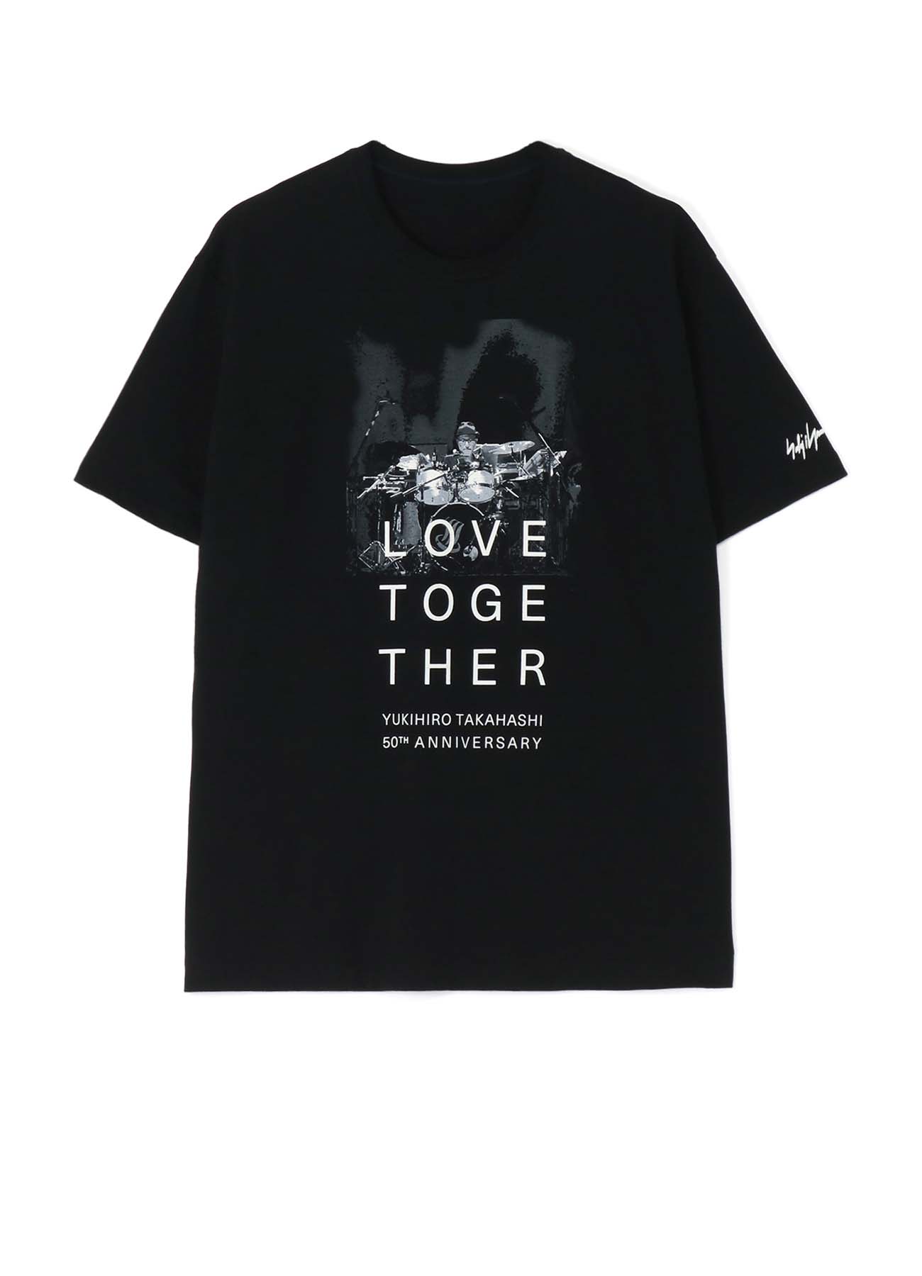 "Takahashi Yukihiro" 50th Drum Print T-shirt