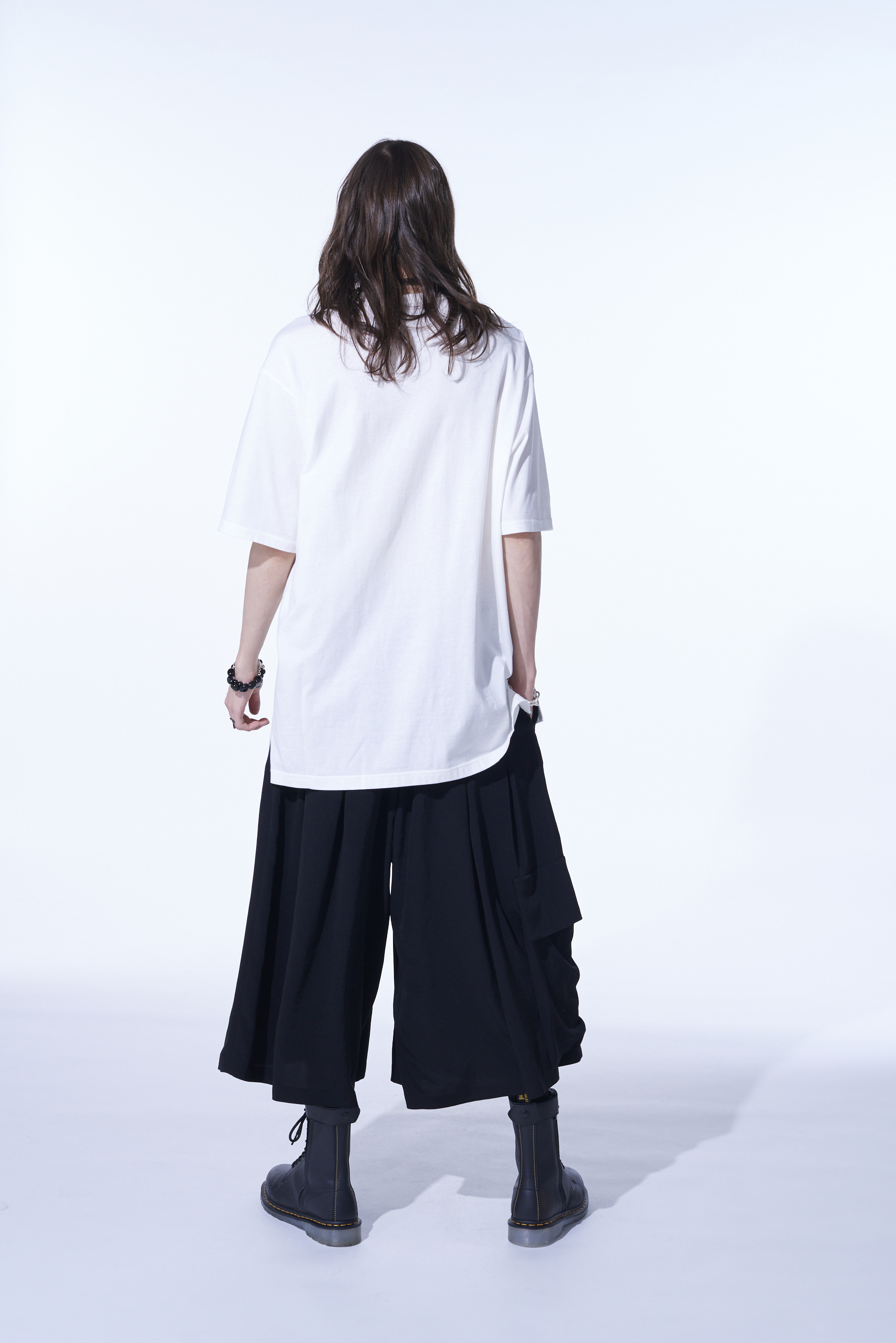 COTTON JERSEY LAYERED T-SHIRT