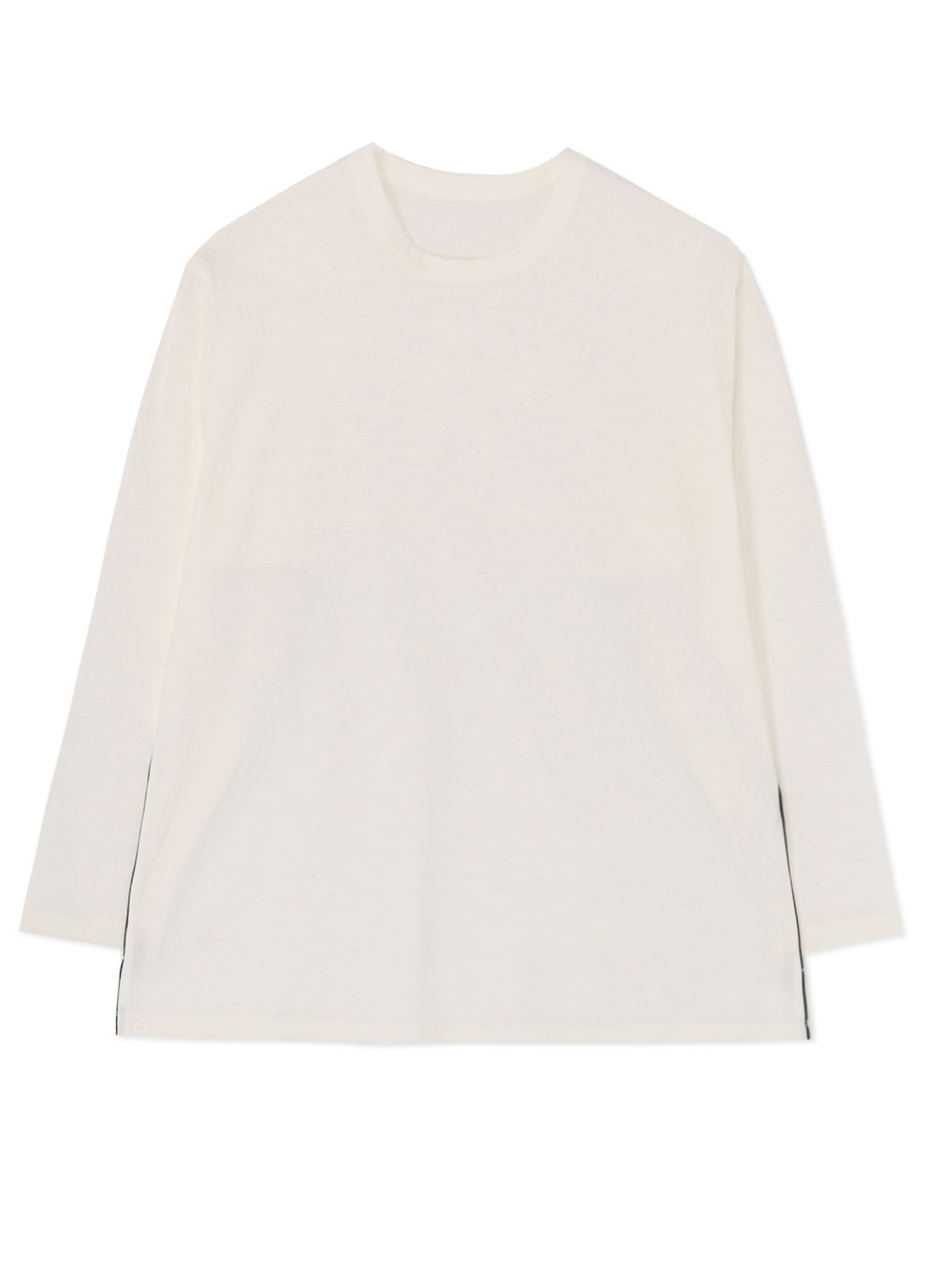 30/1 ORGANIC COTTON JERSEY CREW NECK SHIRT (L)