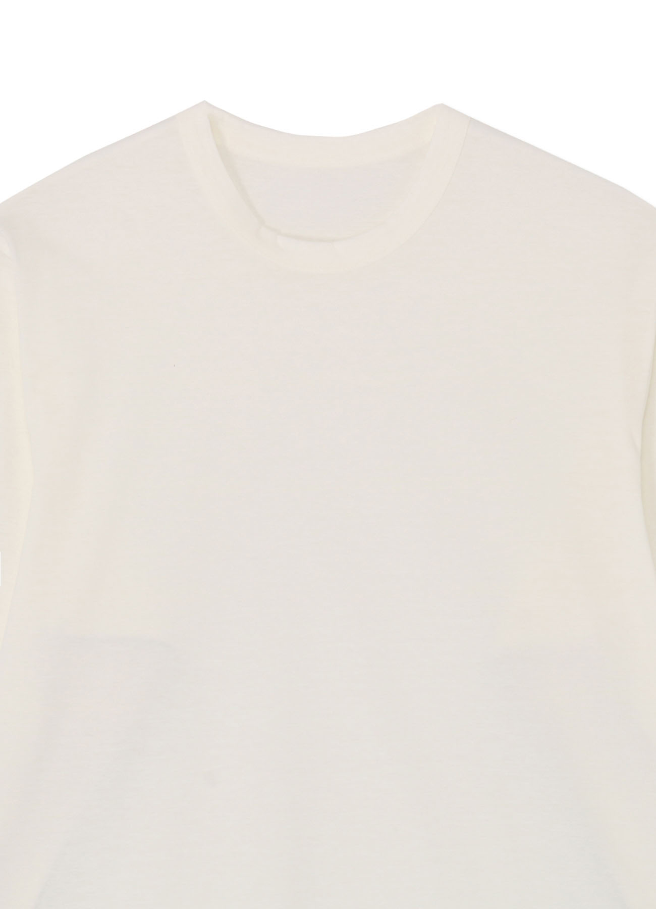 30/1 ORGANIC COTTON JERSEY CREW NECK SHIRT (L)