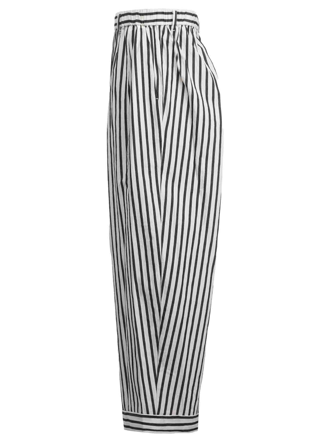 COTTON STRIPE PANTS (M)