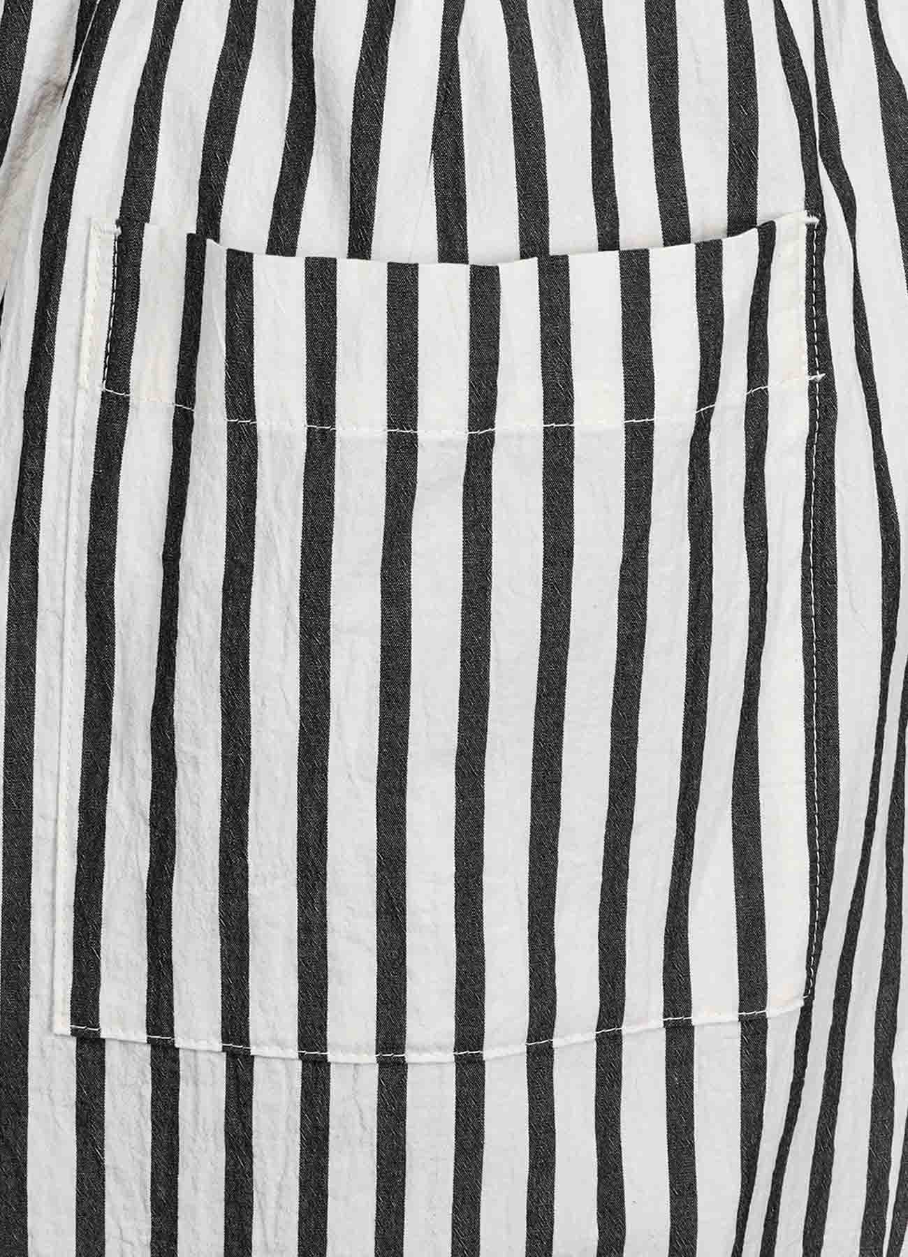 COTTON STRIPE PANTS (M)