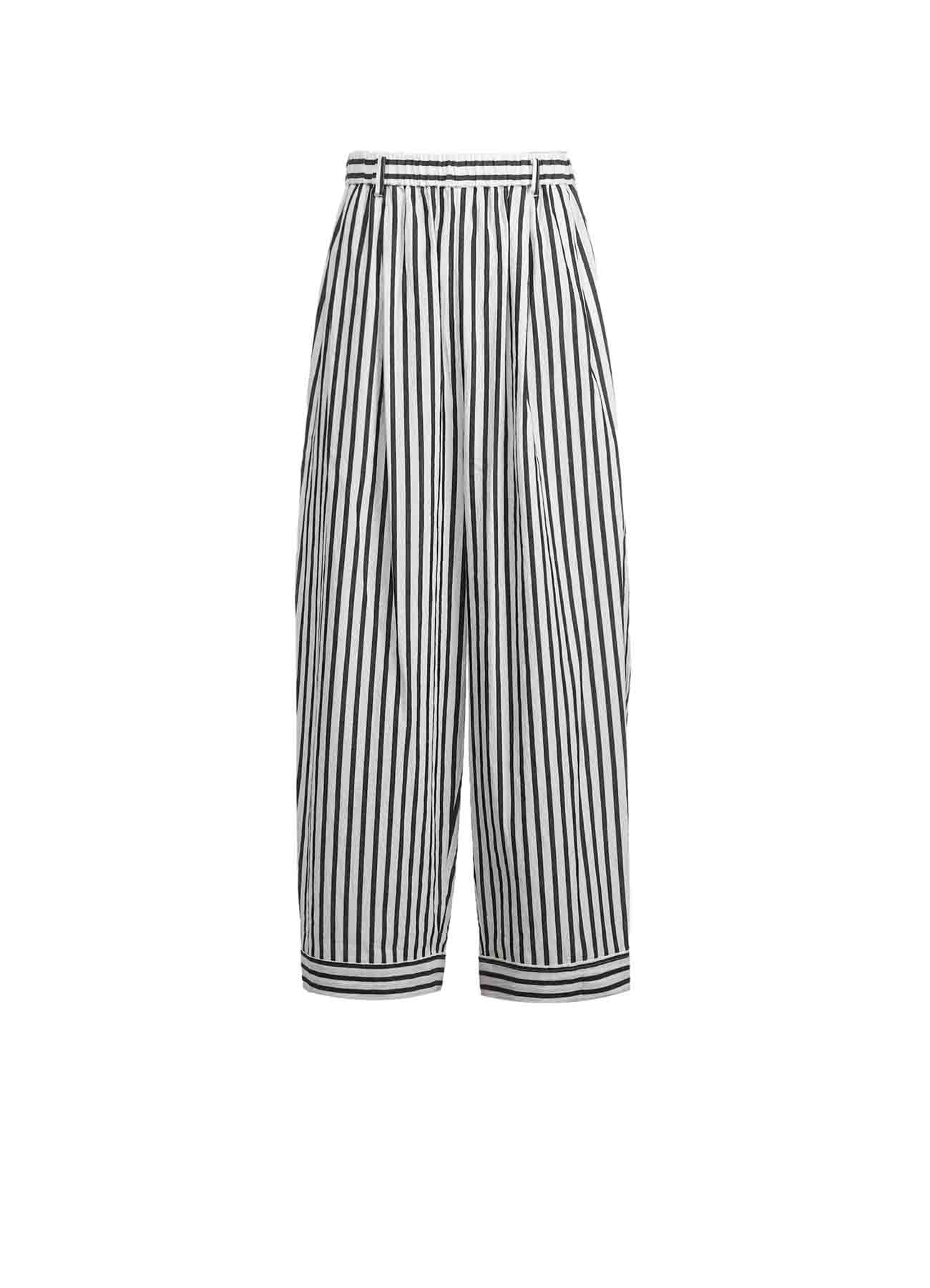 COTTON STRIPE PANTS (L)