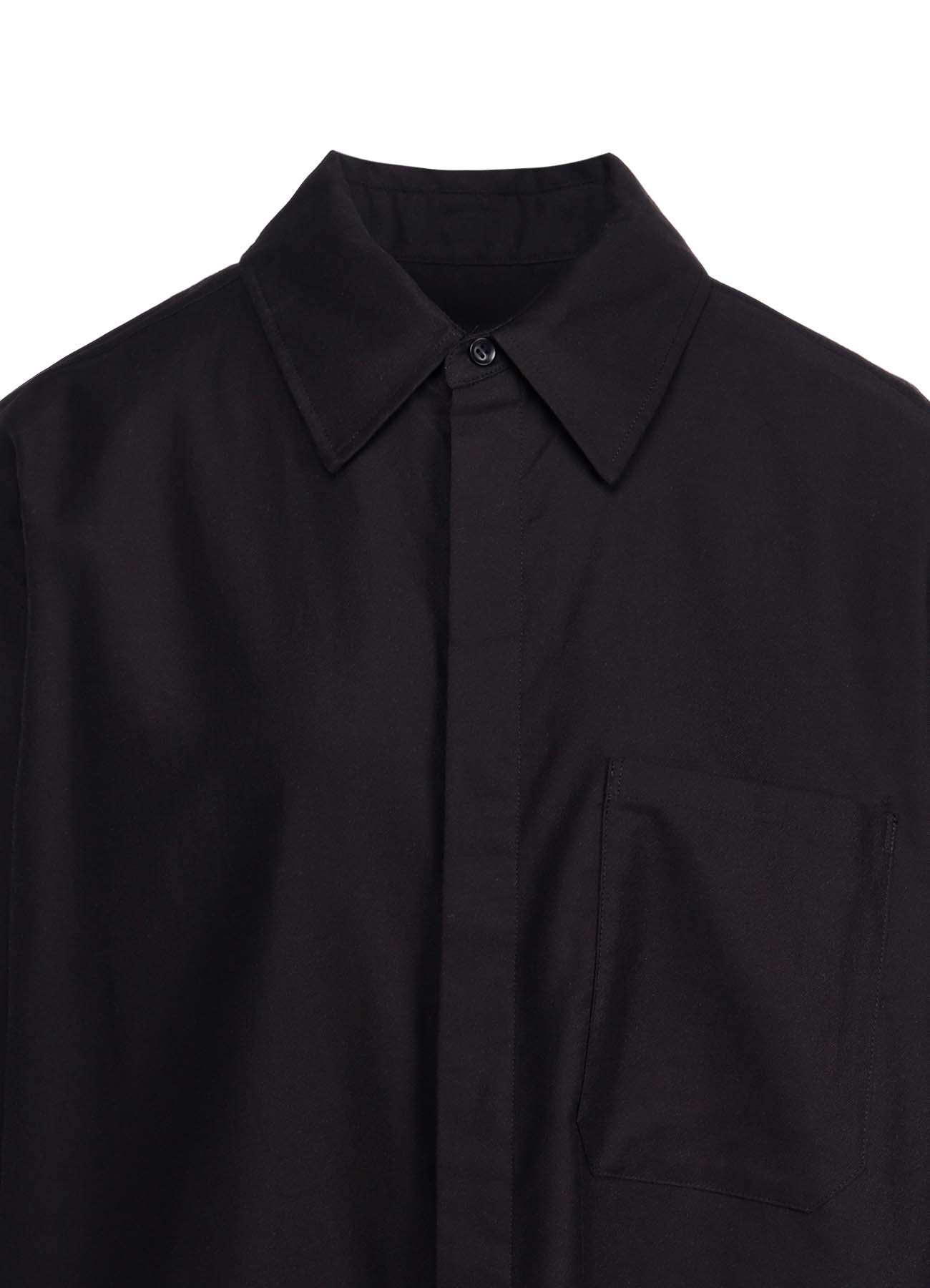 COTTON TWILL LONG SHIRT