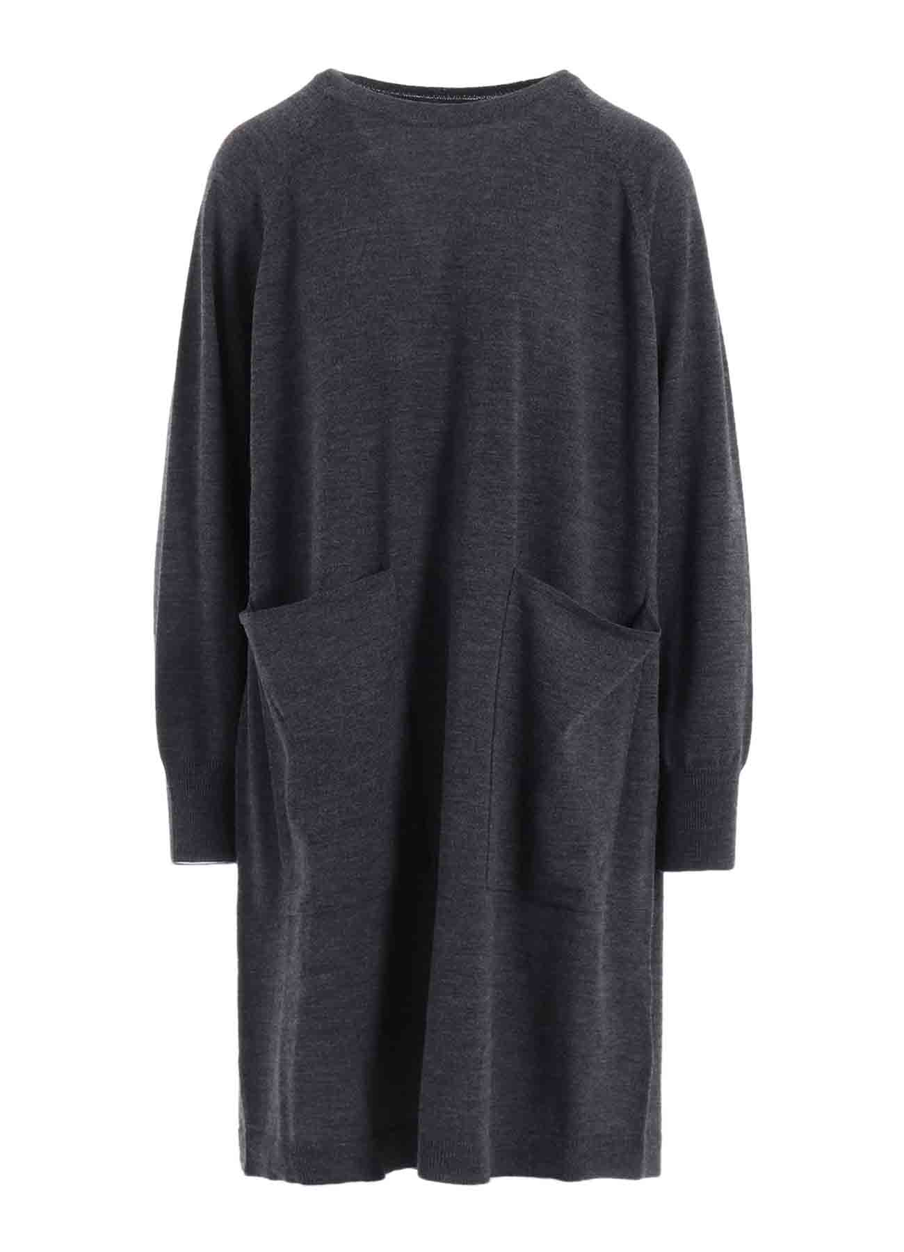 WASHABLE WOOL KNIT TUNIC