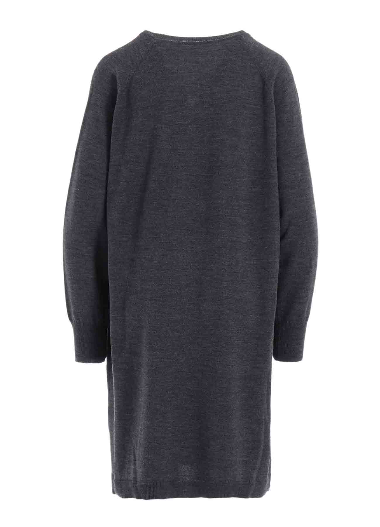 WASHABLE WOOL KNIT TUNIC