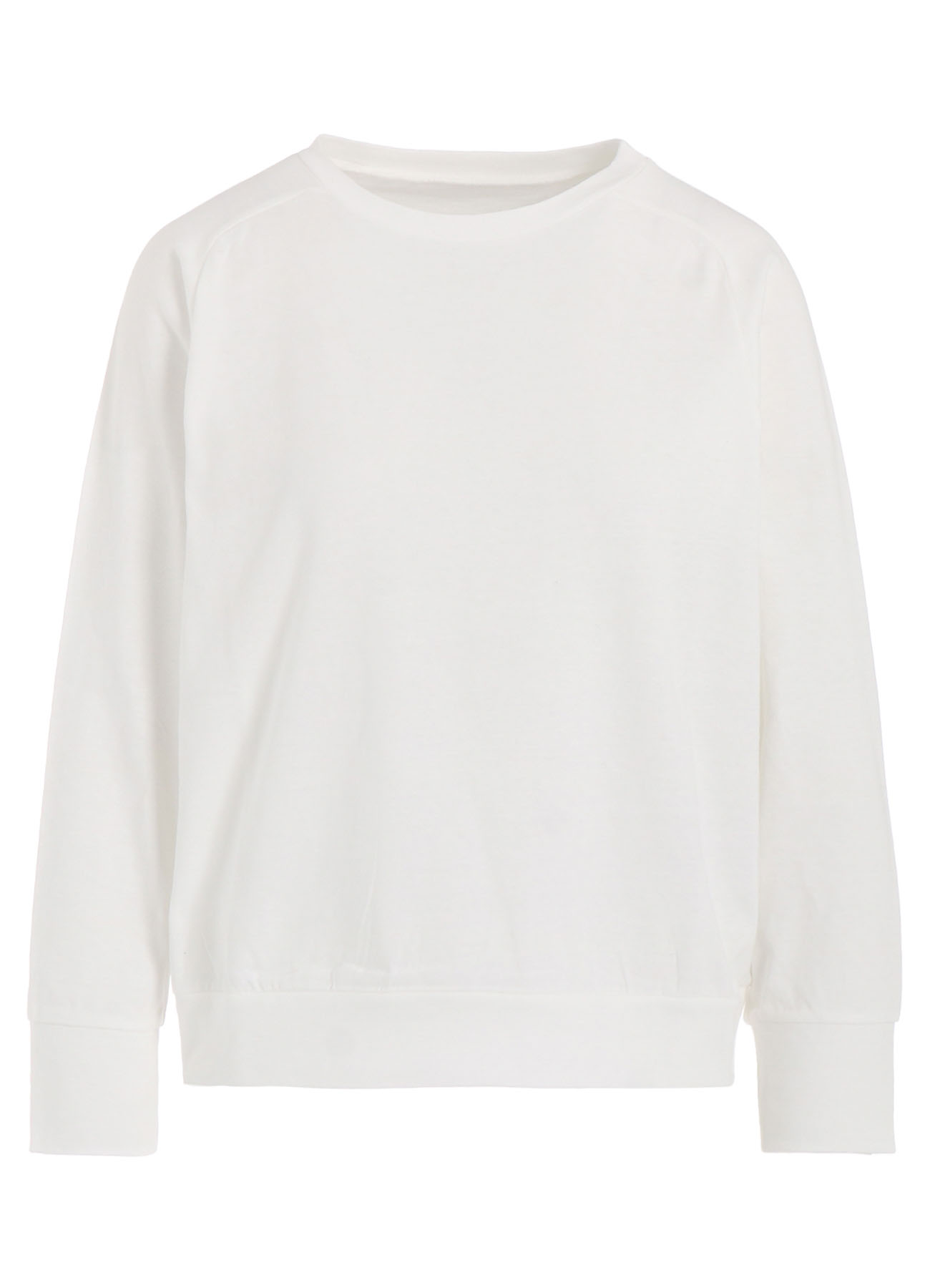 COTTON RAYON JERSEY PULLOVER