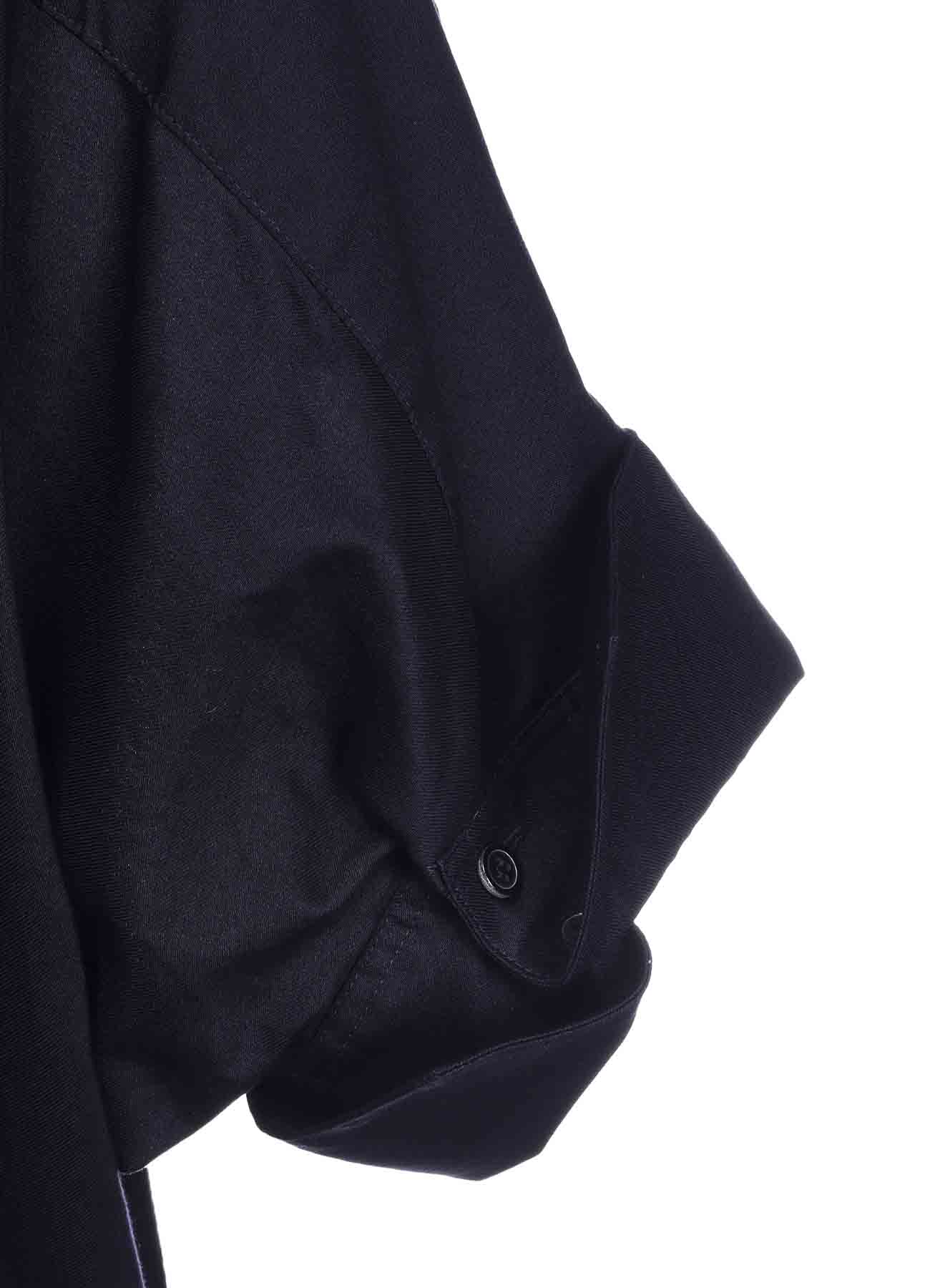 [Y's BORN PRODUCT] THIN COTTON TWILL WIDE CUFF SHIRT