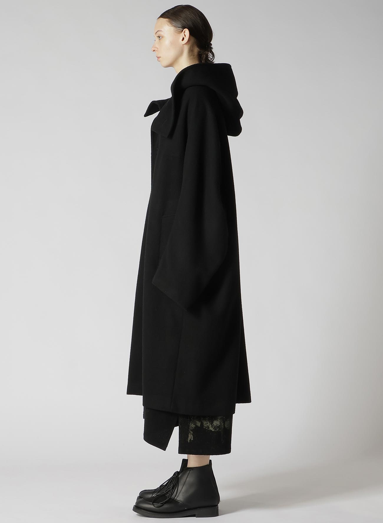 AIRY MOSSER LONG CAPE COAT