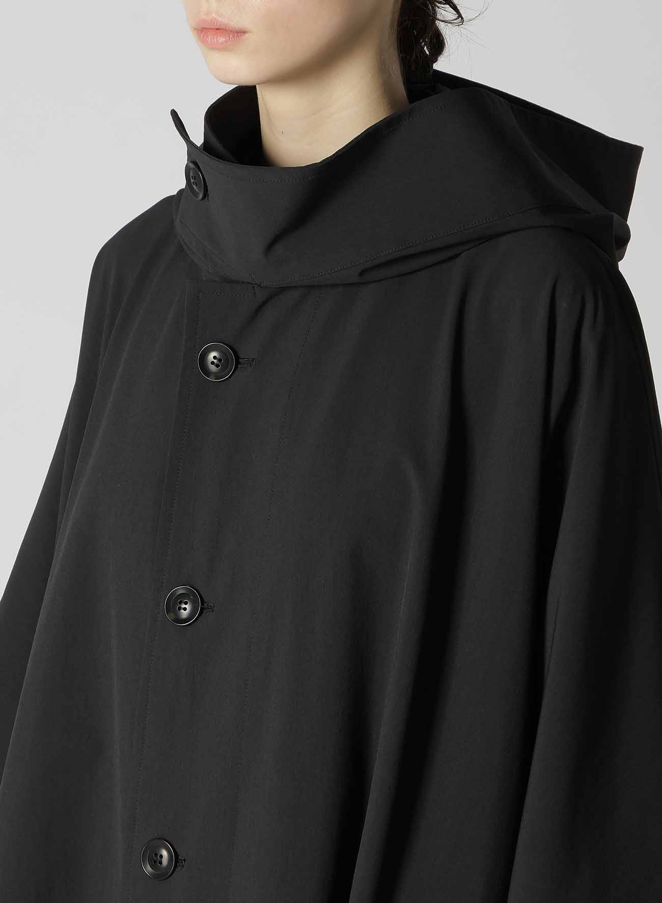 MATTE NYLON WEATHER CAPE