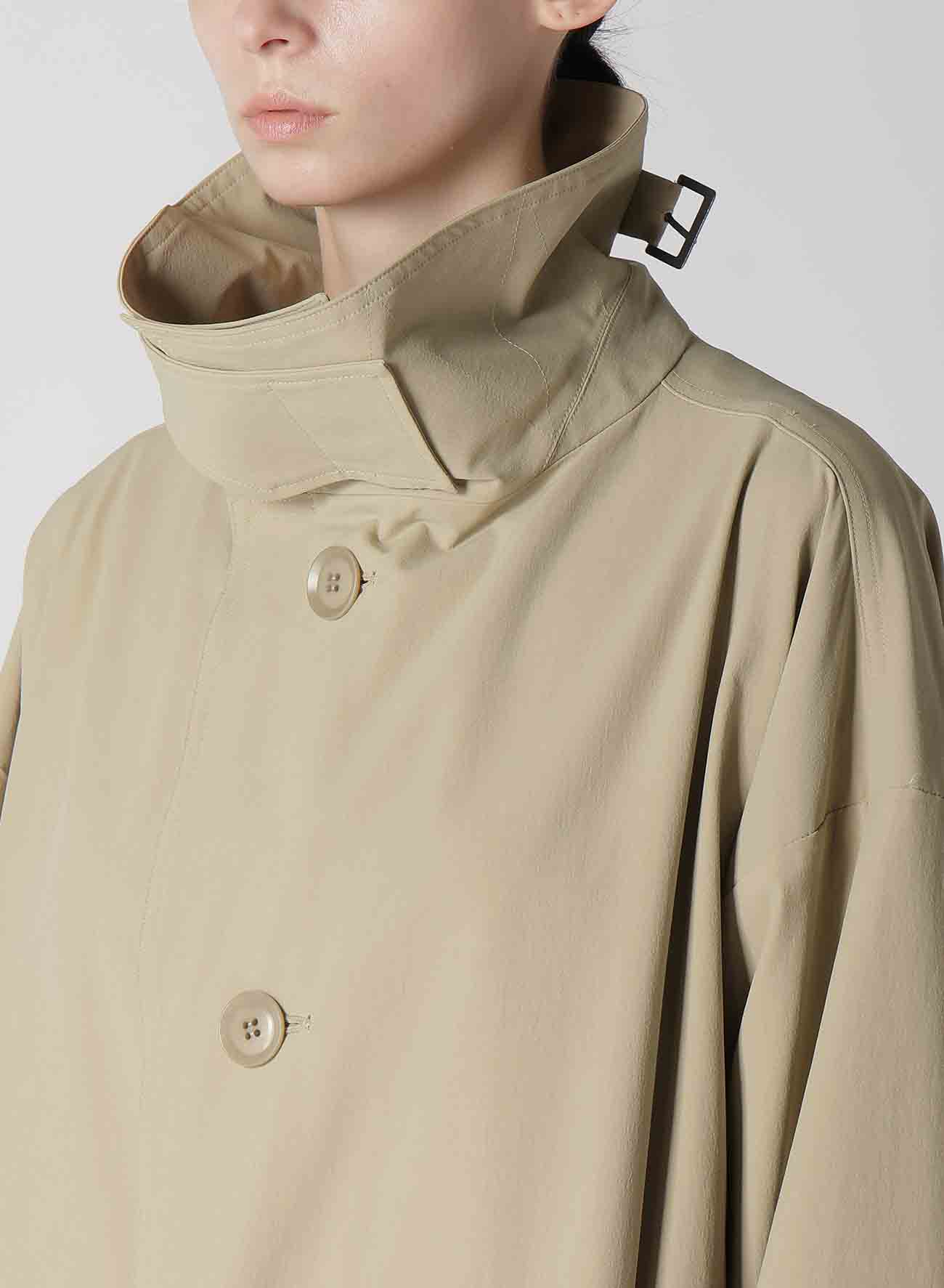 MATTE NYLON WEATHER BIG COAT