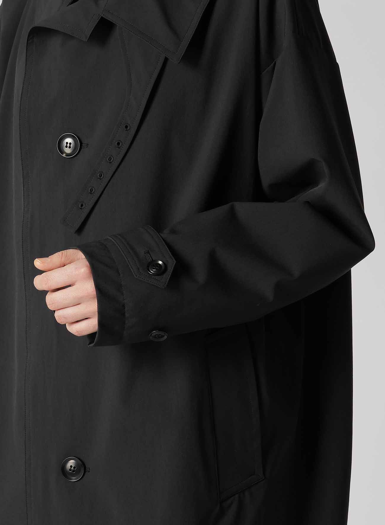 MATTE NYLON WEATHER BIG COAT