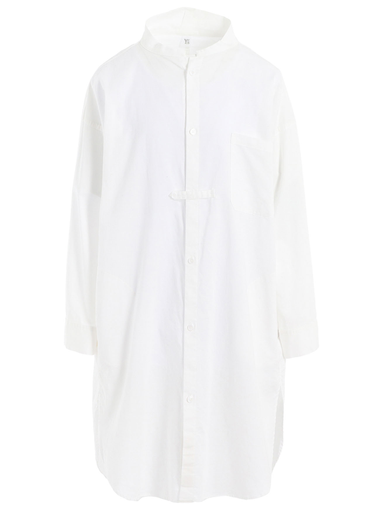 [Y's BORN PRODUCT] THIN COTTON TWILL SHIRT DRESS