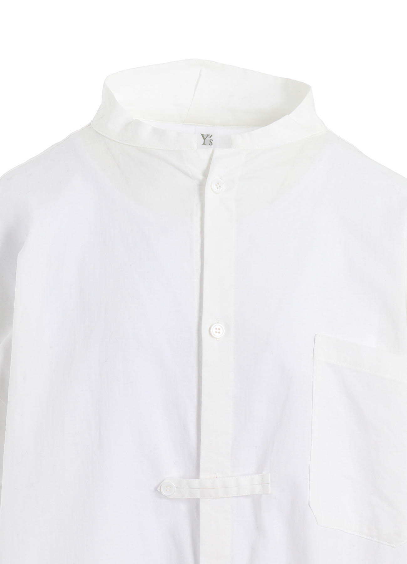 [Y's BORN PRODUCT] THIN COTTON TWILL SHIRT DRESS