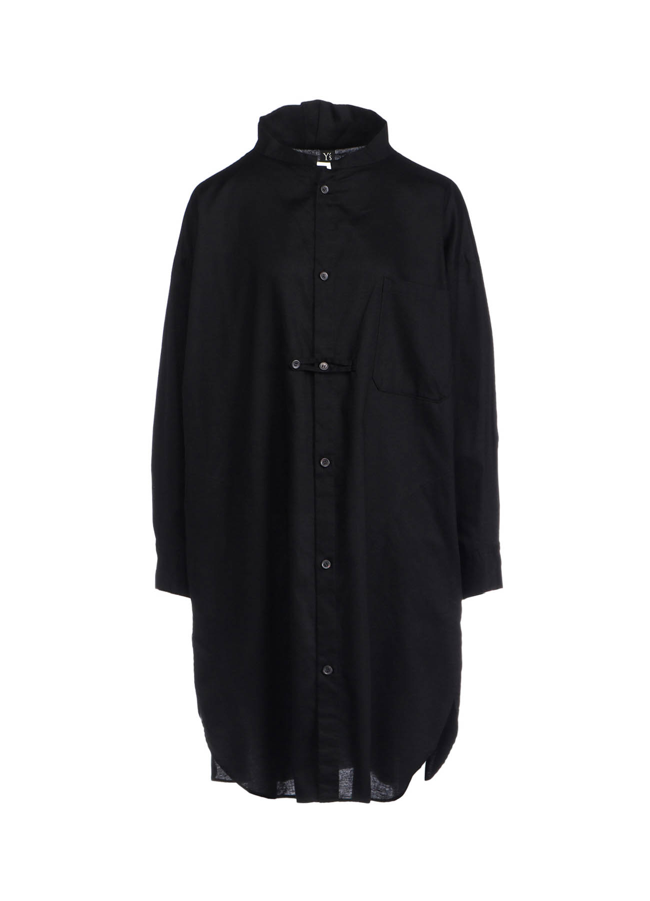 [Y's BORN PRODUCT] THIN COTTON TWILL SHIRT DRESS