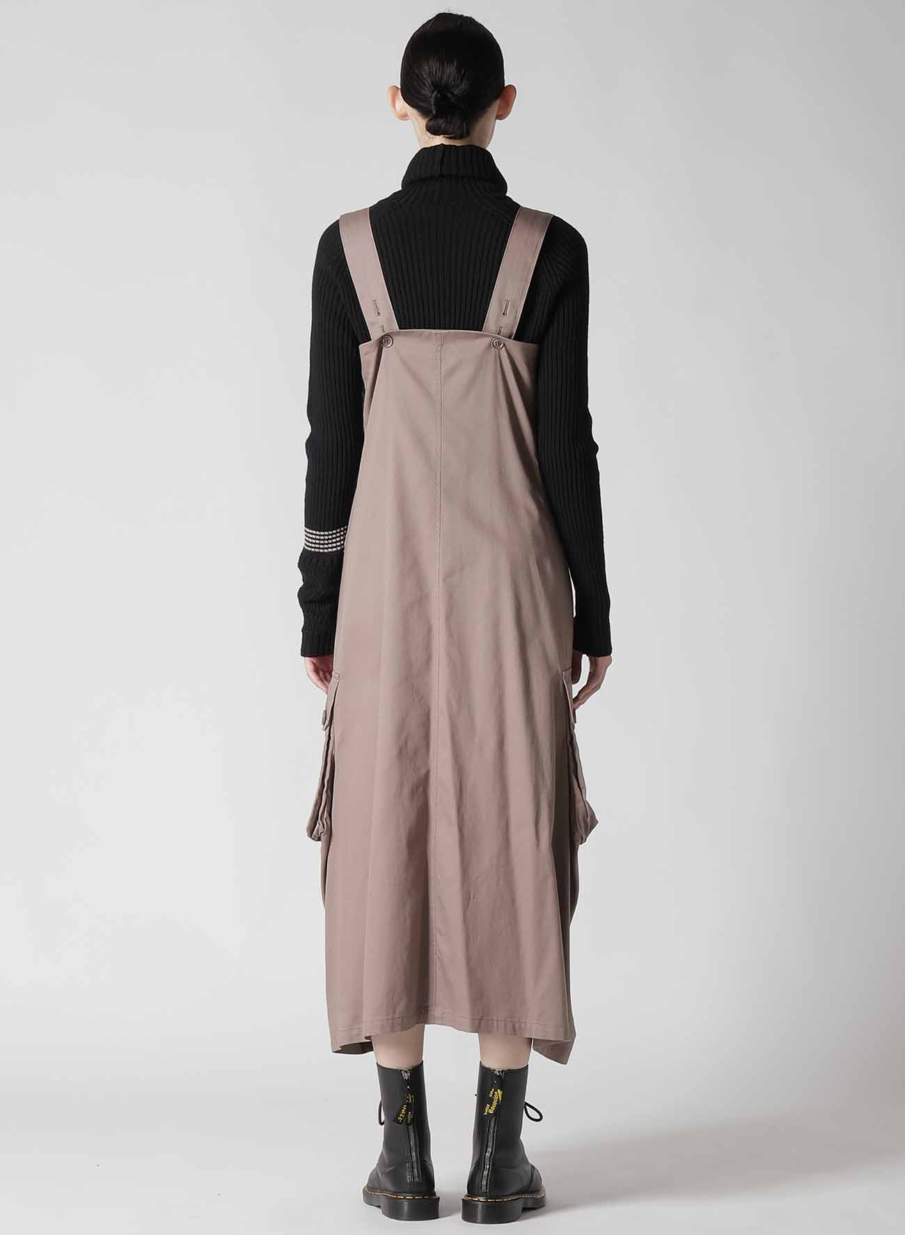 [Y's BORN PRODUCT] COTTON TWILL WORK DRESS