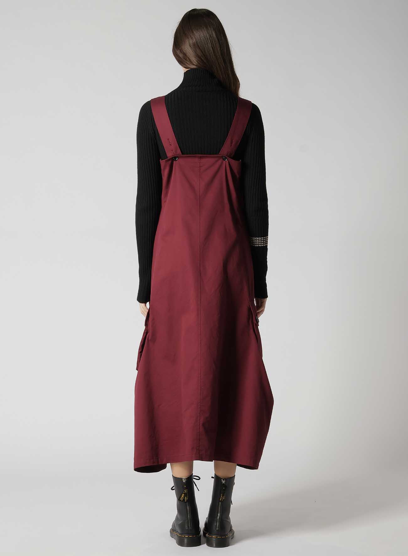 [Y's BORN PRODUCT] COTTON TWILL WORK DRESS