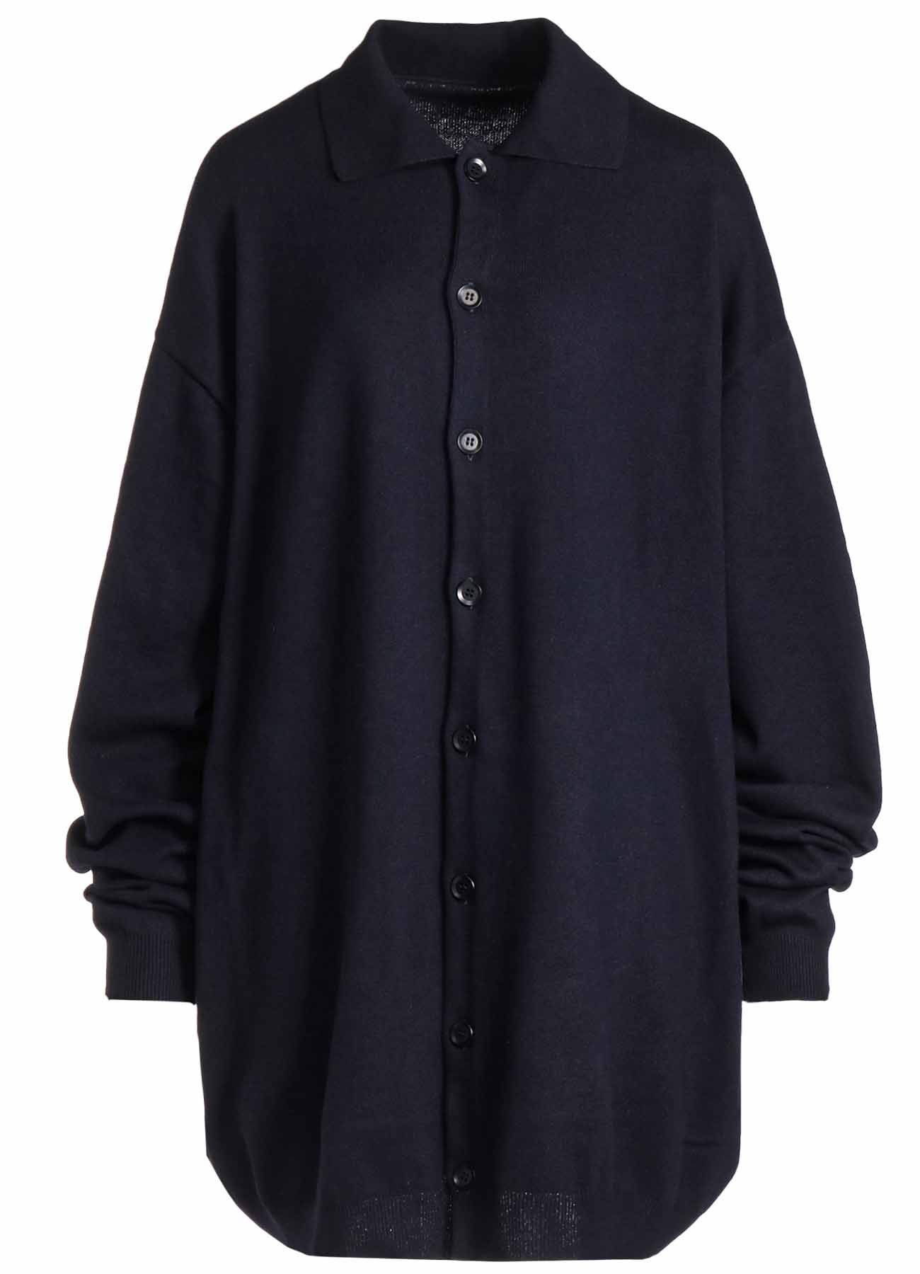 PLAIN STITCH INTARSIA BIG SHIRT