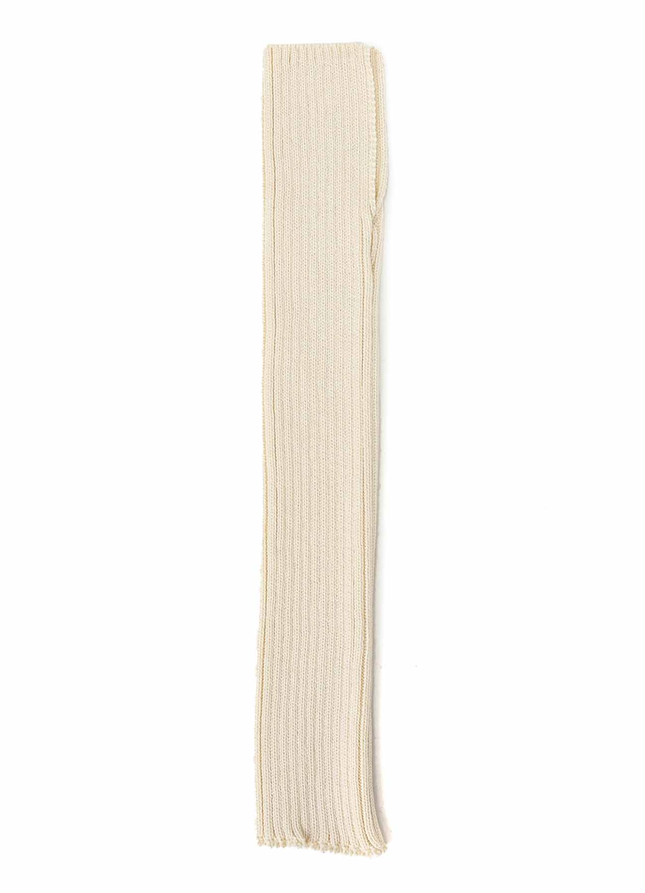 COTTON WOOL RIB ARM WARMER