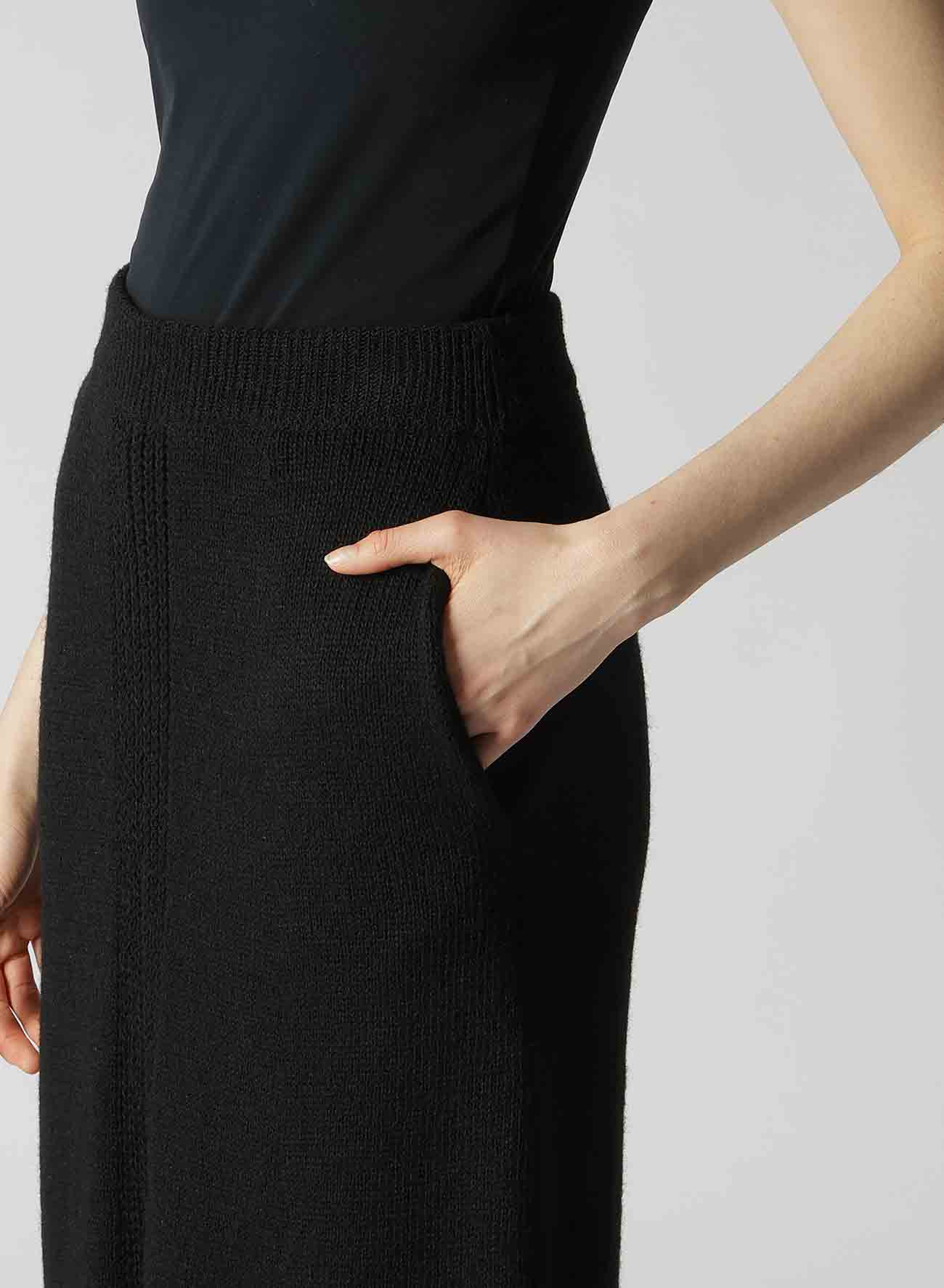 【10/18 12:00(JST) Release】SHETLAND FLARE KNIT SKIRT