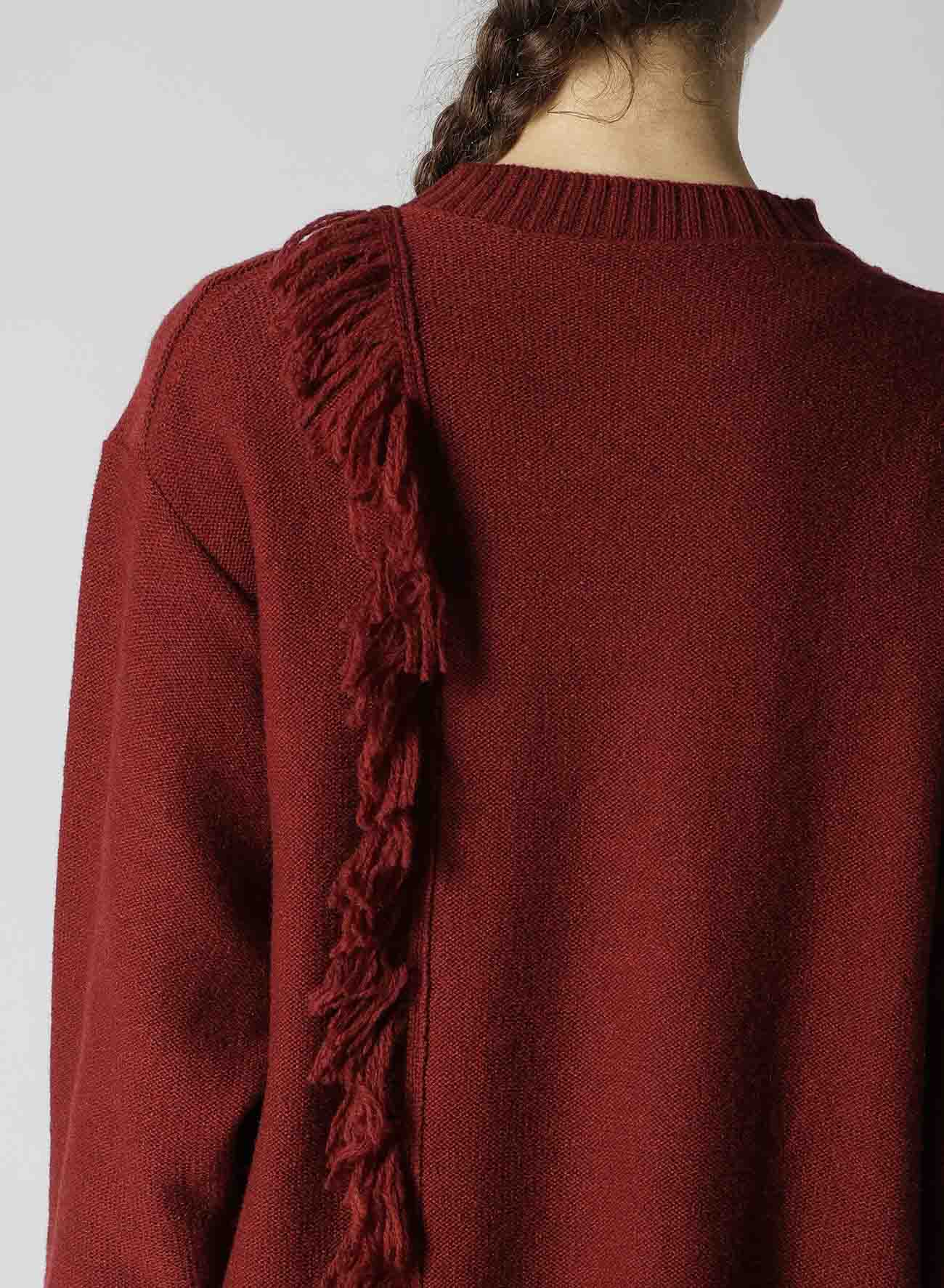 【10/18 12:00(JST) Release】WOOL BLEND JACQUARD PULLOVER