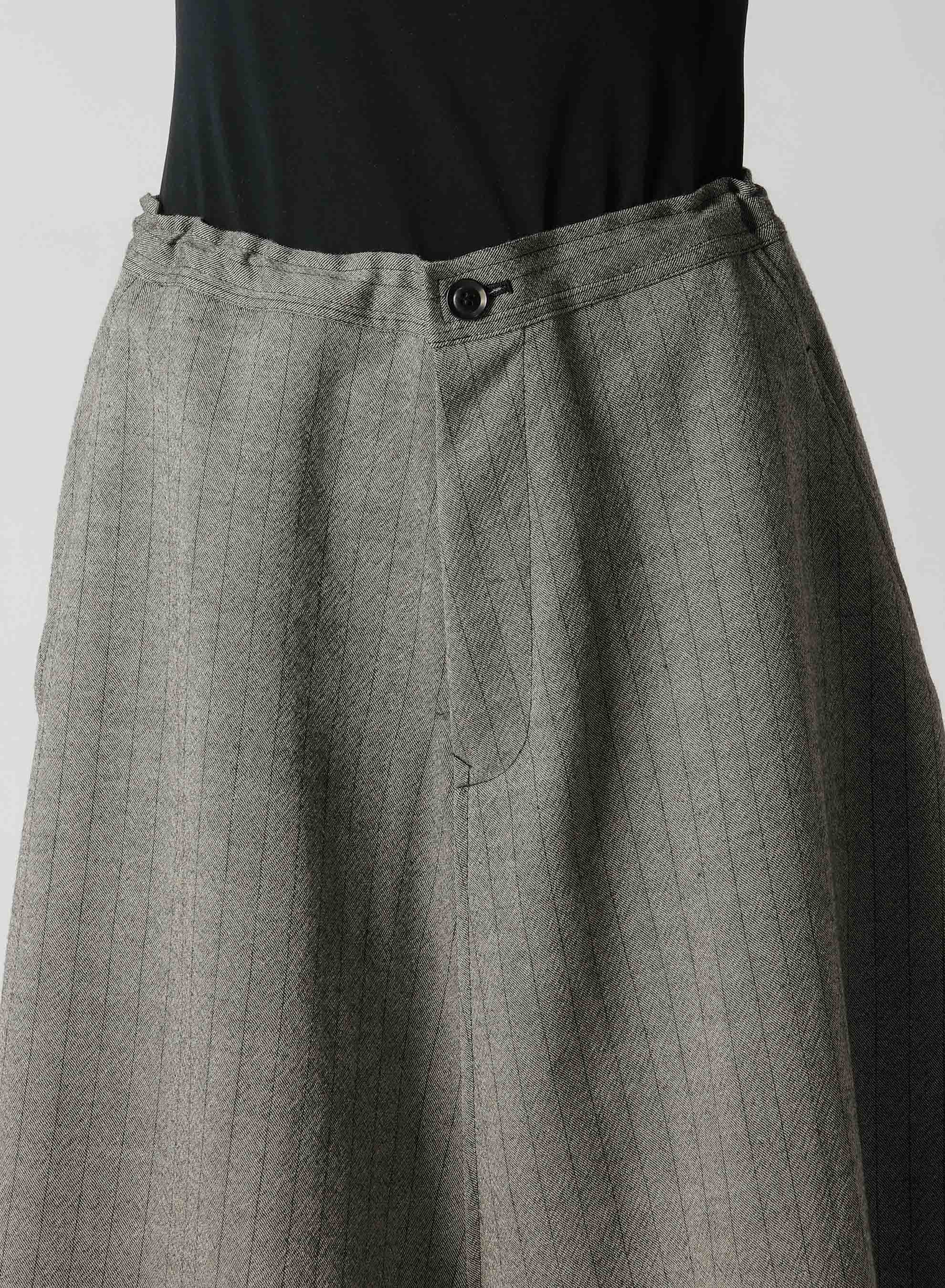 【9/20 12:00(JST) Release】WOOL STRIPE SAROUEL PANTS