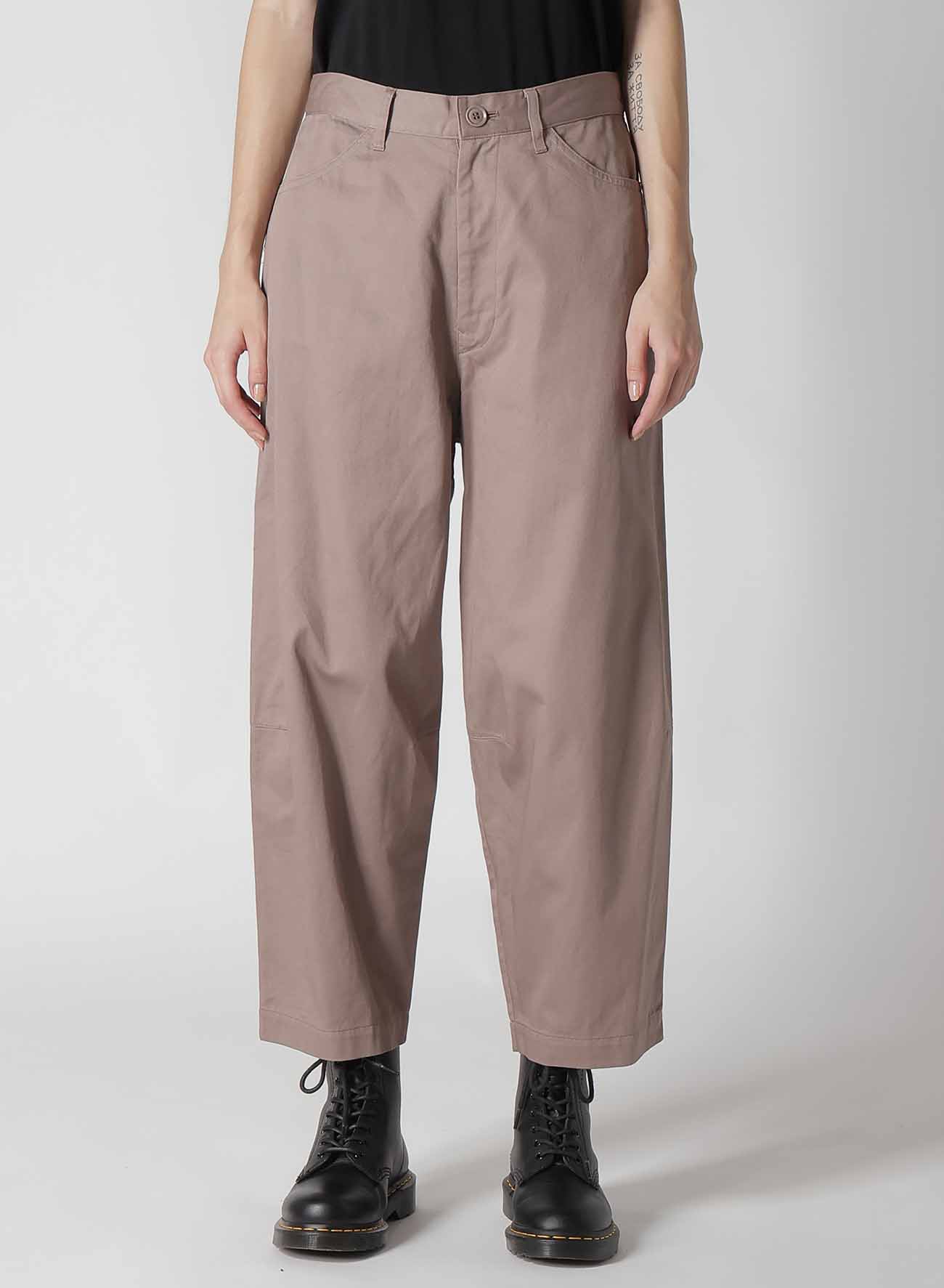 [Y's BORN PRODUCT] COTTON TWILL CUT LINE KNEE PANTS