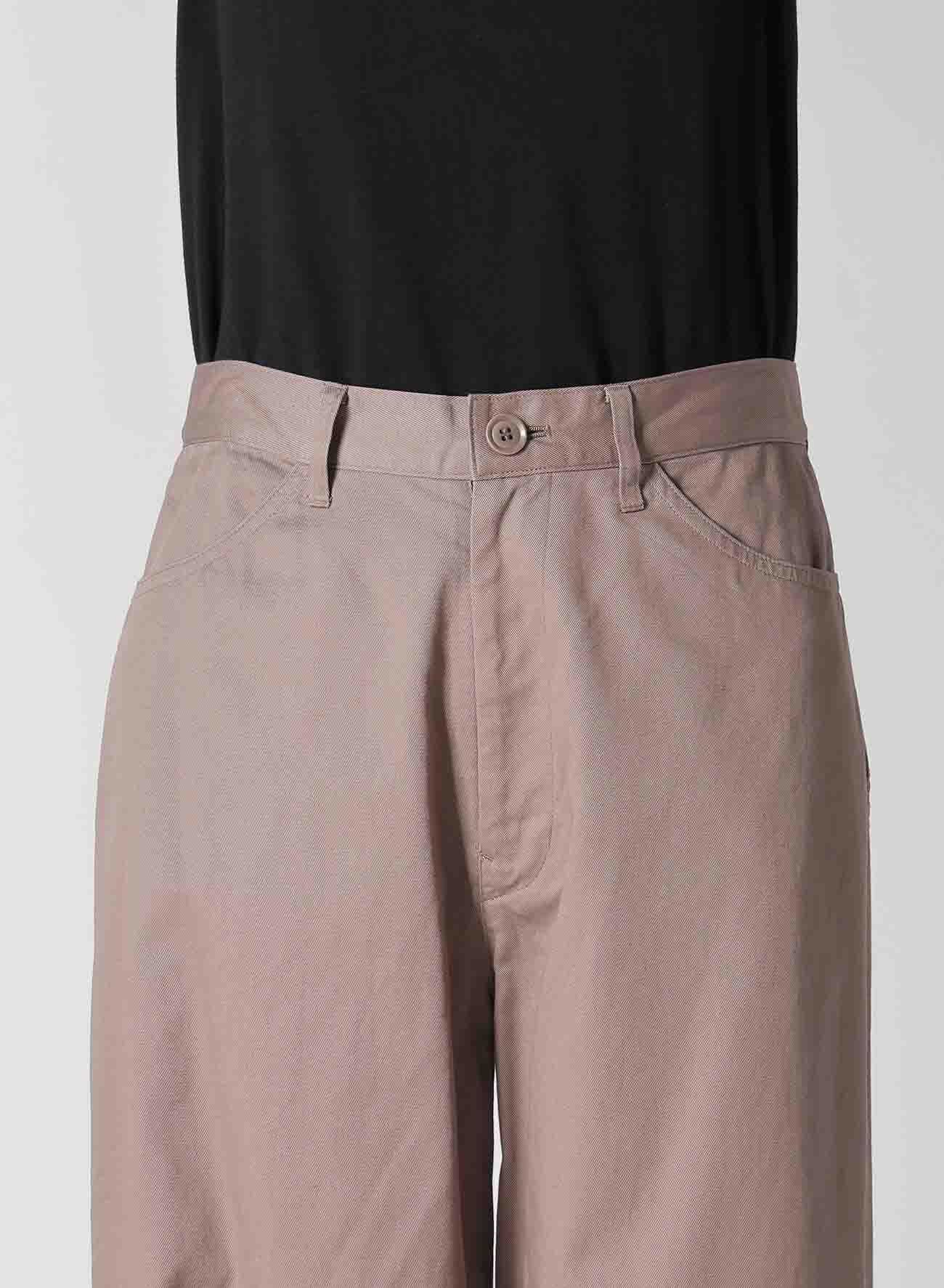 [Y's BORN PRODUCT] COTTON TWILL CUT LINE KNEE PANTS