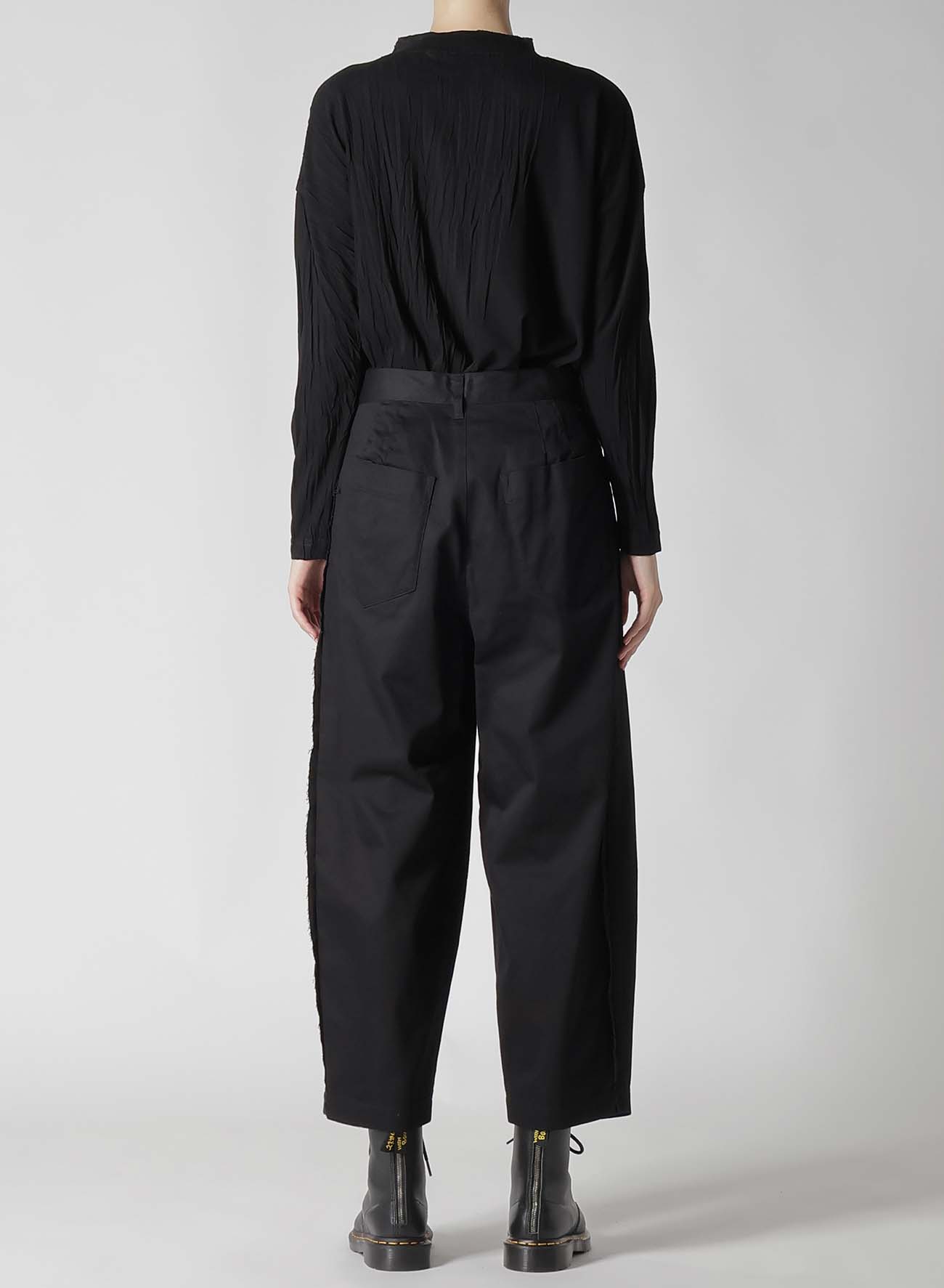 [Y's BORN PRODUCT] COTTON TWILL CUT LINE KNEE PANTS