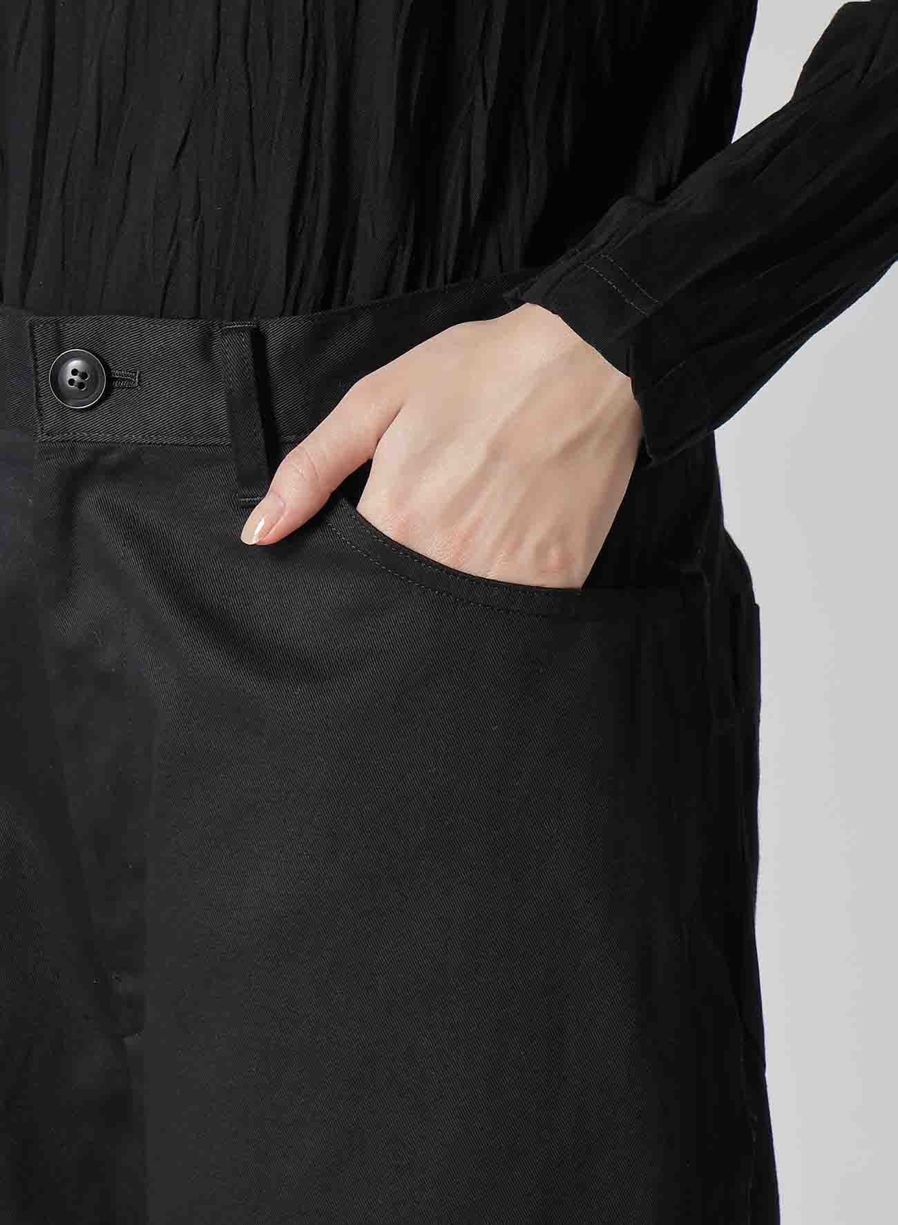 [Y's BORN PRODUCT] COTTON TWILL CUT LINE KNEE PANTS