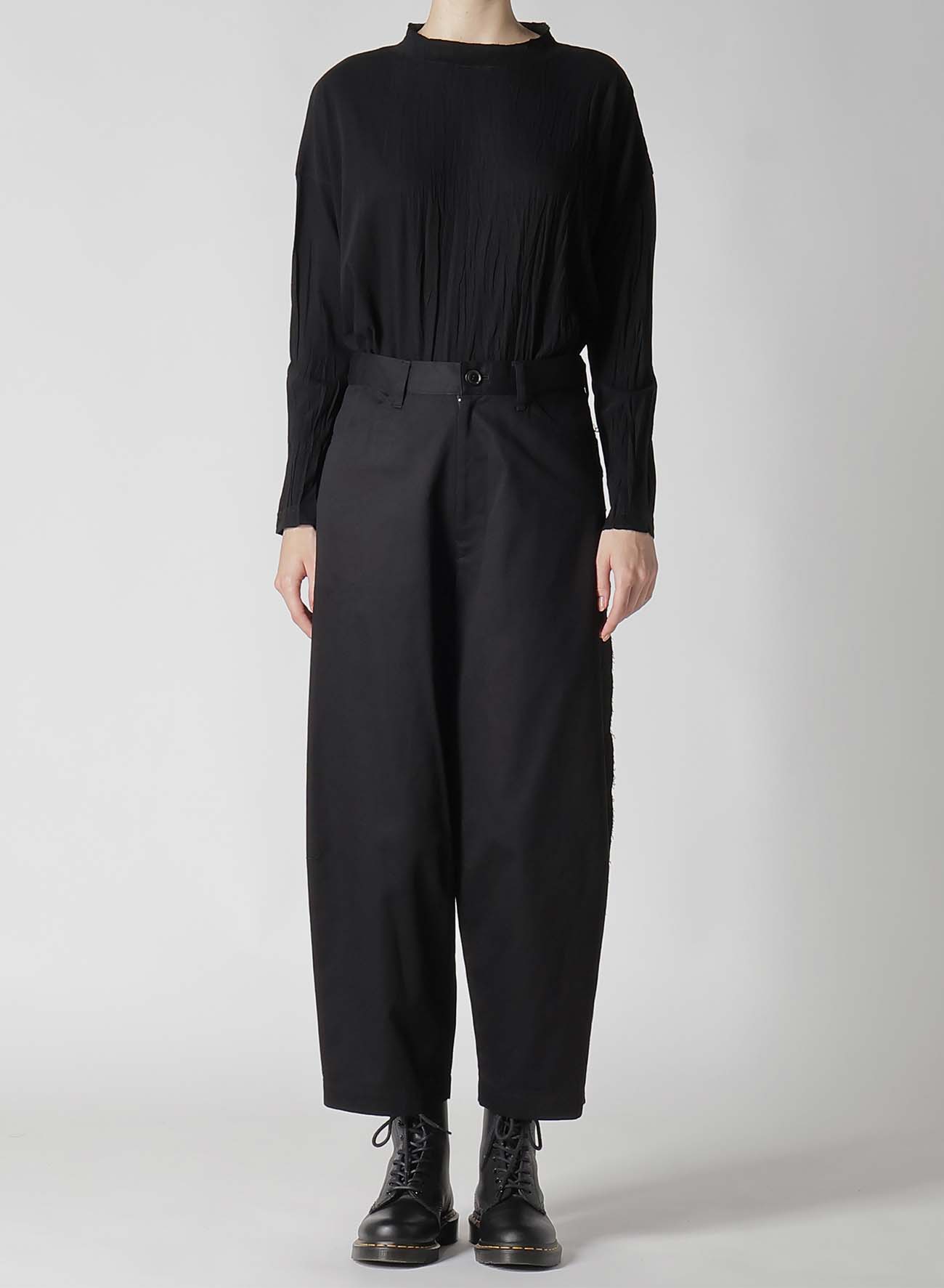 [Y's BORN PRODUCT] COTTON TWILL CUT LINE KNEE PANTS