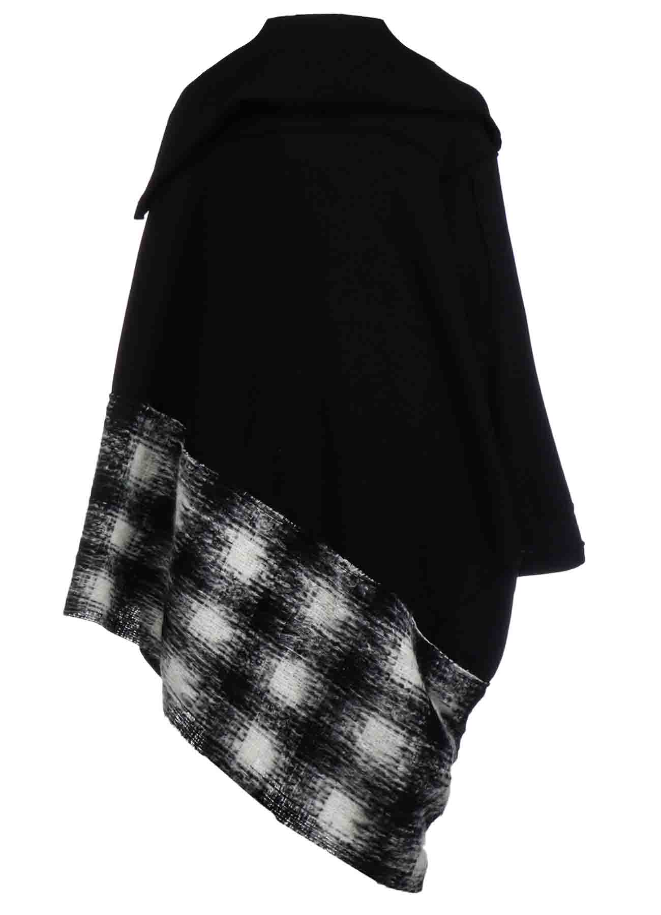 【9/20 12:00(JST) Release】COTTON×WOOL MOHAIR PLAID CARDIGAN