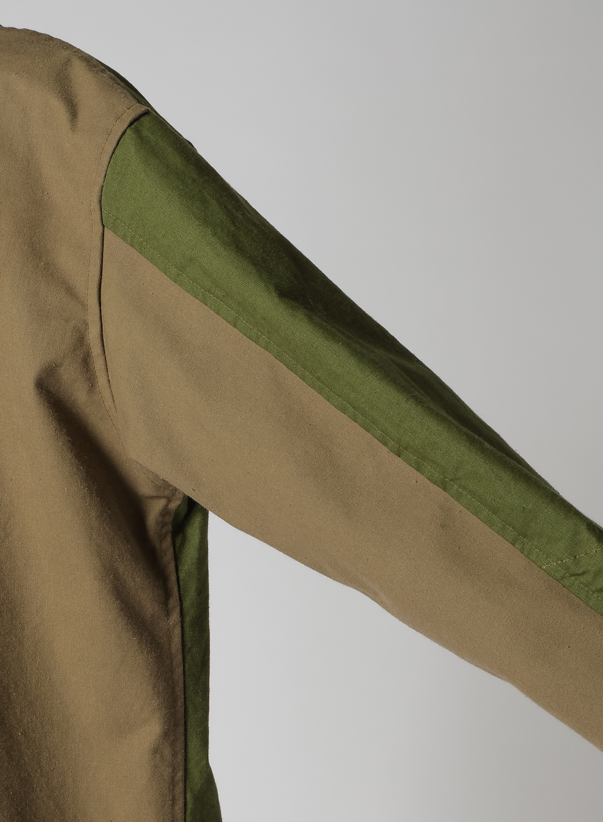 MILITARY TENT CLOTH LONG JACKET