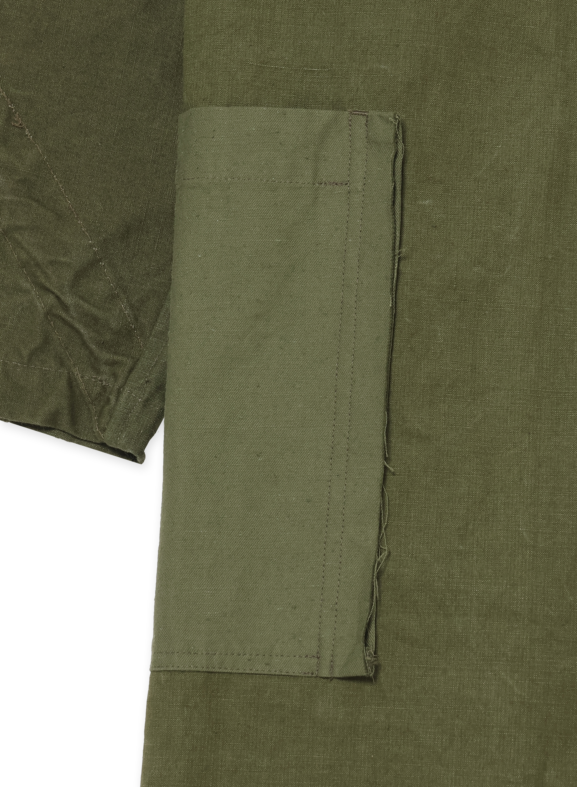 MILITARY TENT CLOTH LONG JACKET