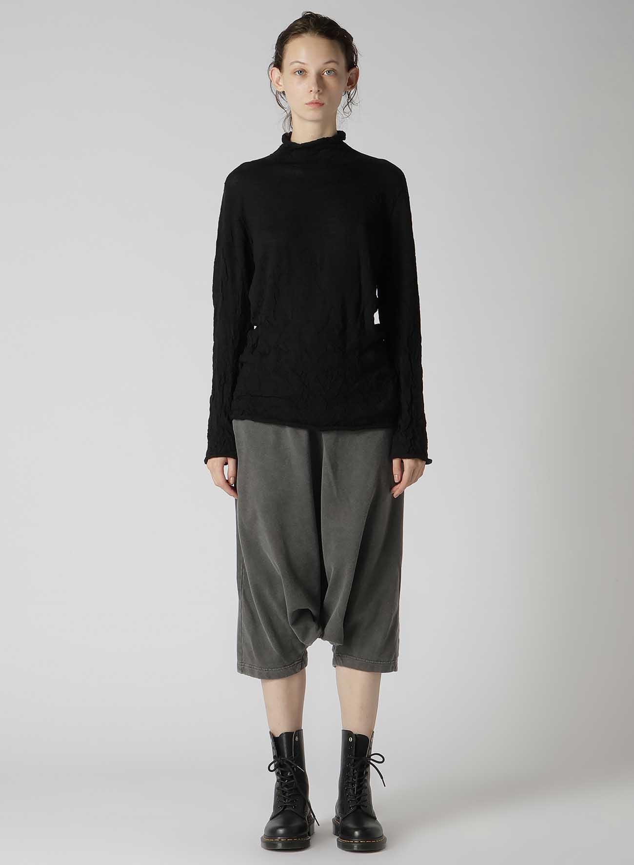 WOOL WRINKLE TURTLENECK